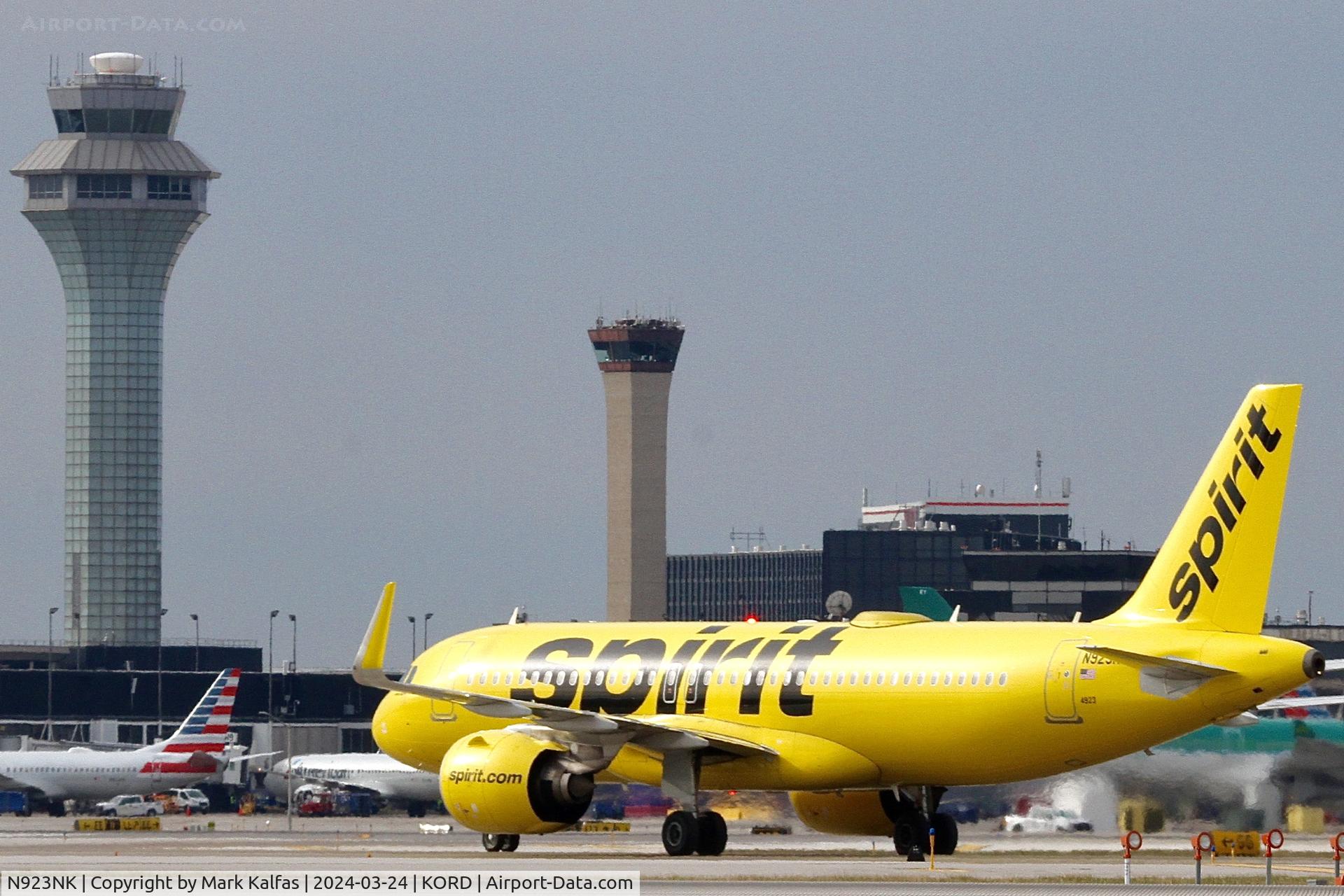 N923NK, 2019 Airbus A320-271N C/N 9342, A20N Spirit Airlines Airbus A320-271N N923NK NKS122 FLL-ORD