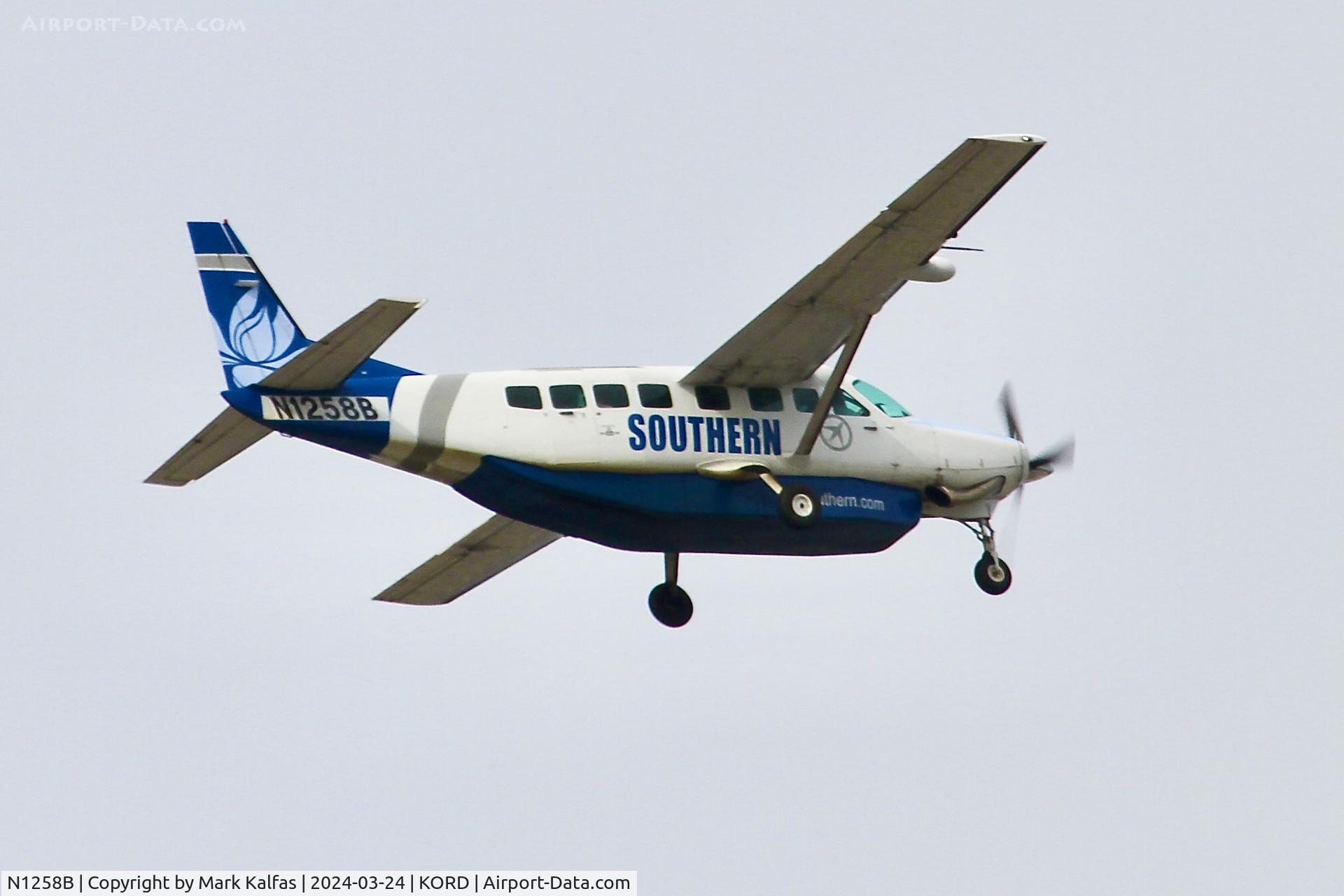 N1258B, 2007 Cessna 208B Grand Caravan C/N 208B1258, C208 Southern Airways Express Cessna 208B  Caravan N1258B FDY477 ORD-MKG