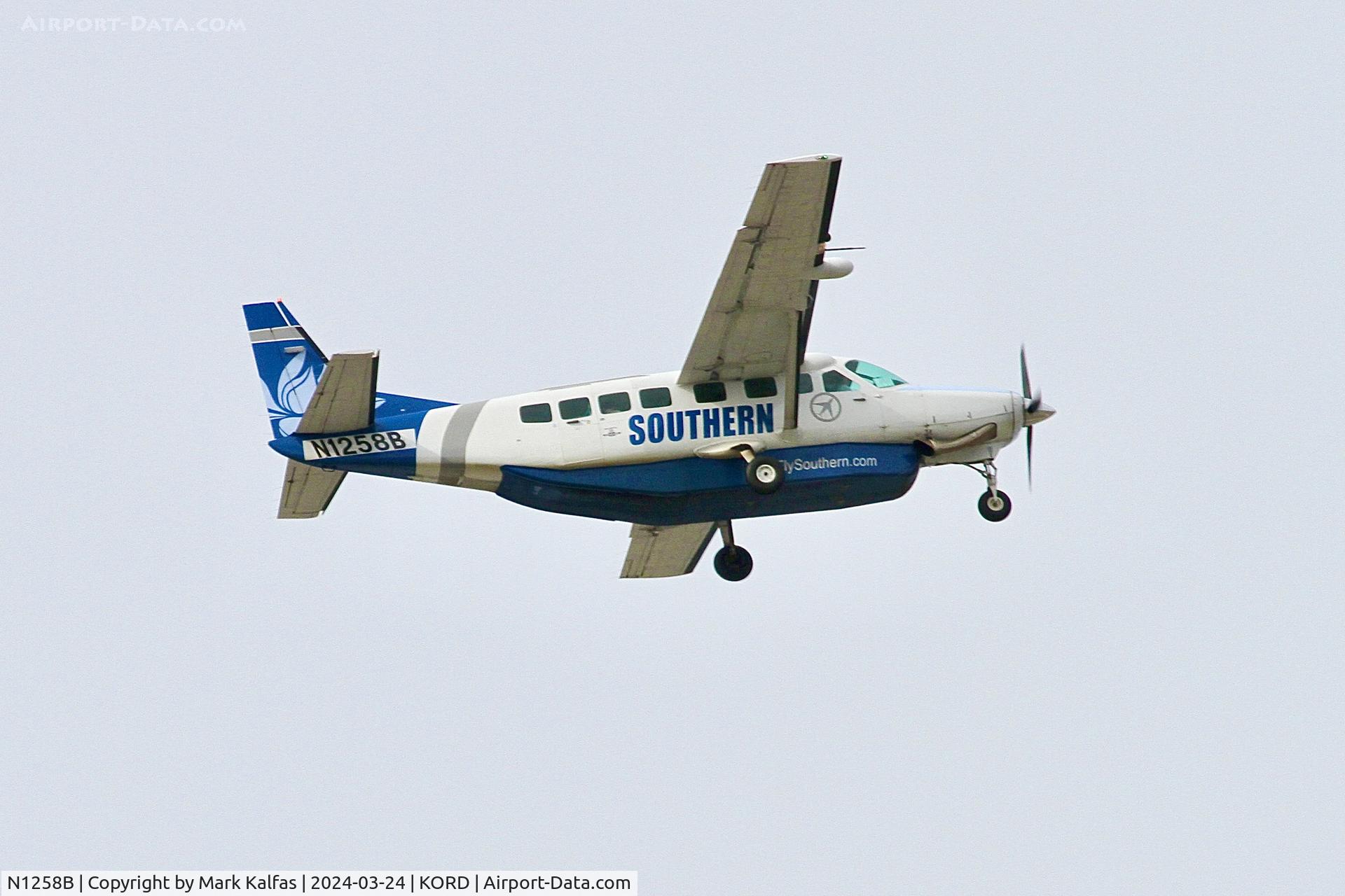 N1258B, 2007 Cessna 208B Grand Caravan C/N 208B1258, C208 Southern Airways Express Cessna 208B  Caravan N1258B FDY477 ORD-MKG