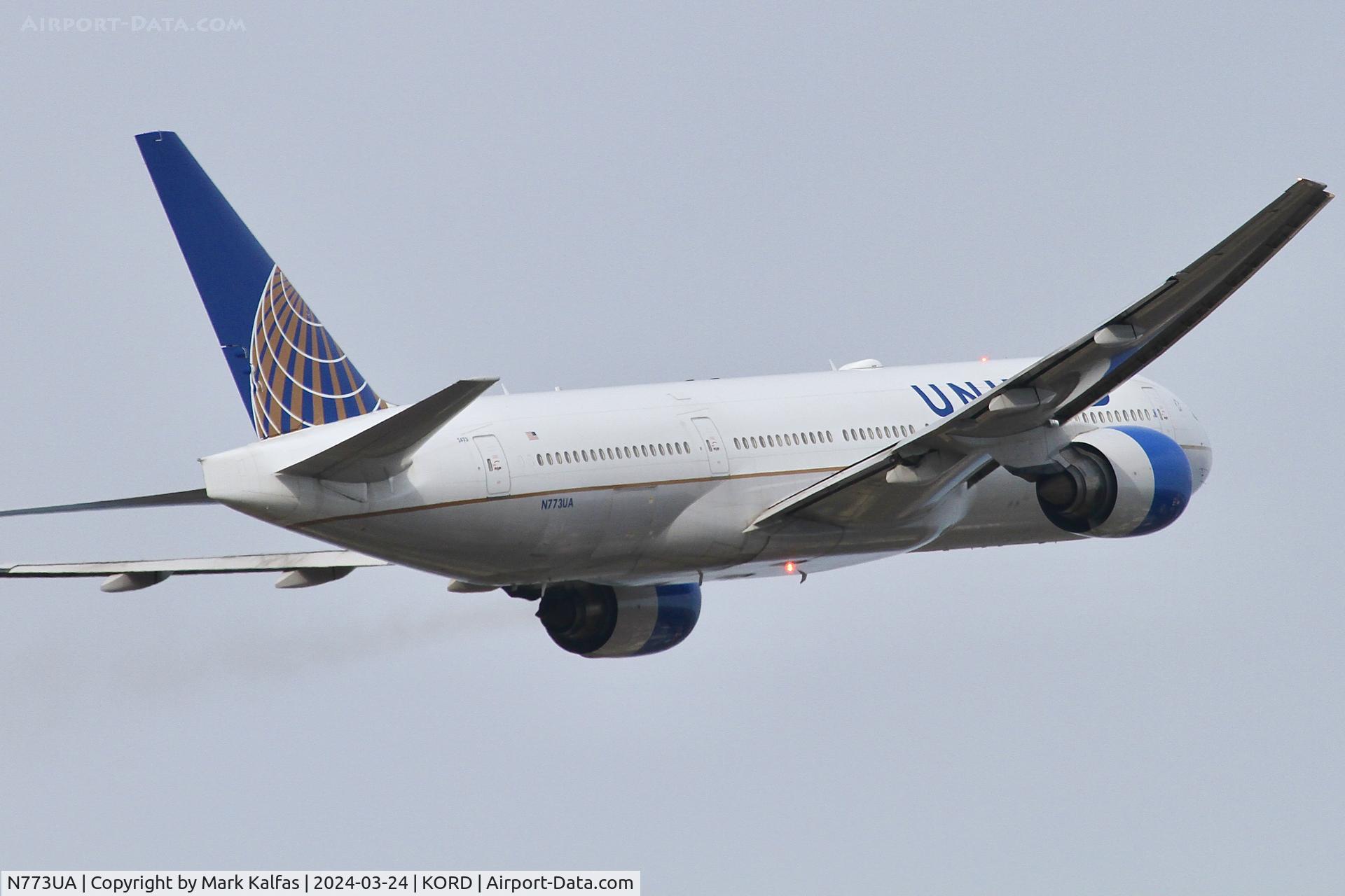 N773UA, 1995 Boeing 777-222 C/N 26929, B772 United Airlines Boeing 777-222 N773UA UAL1755 ORD-SFO