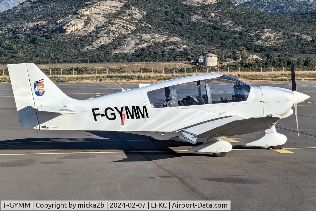 F-GYMM, Robin DR-400-140B Major C/N 2161, Parked