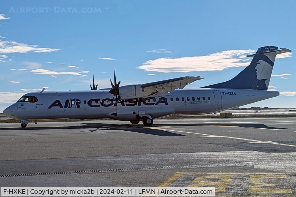 F-HXKE, 2023 ATR 72-600 C/N 1650, Taxiing