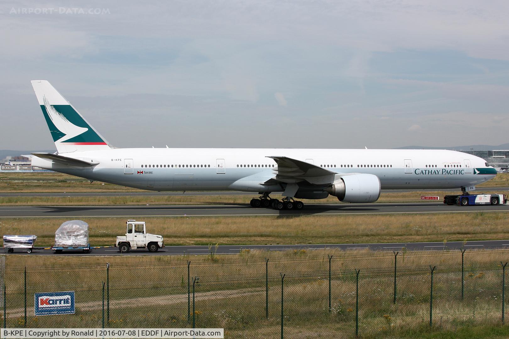 B-KPE, 2007 Boeing 777-367/ER C/N 36156, at fra