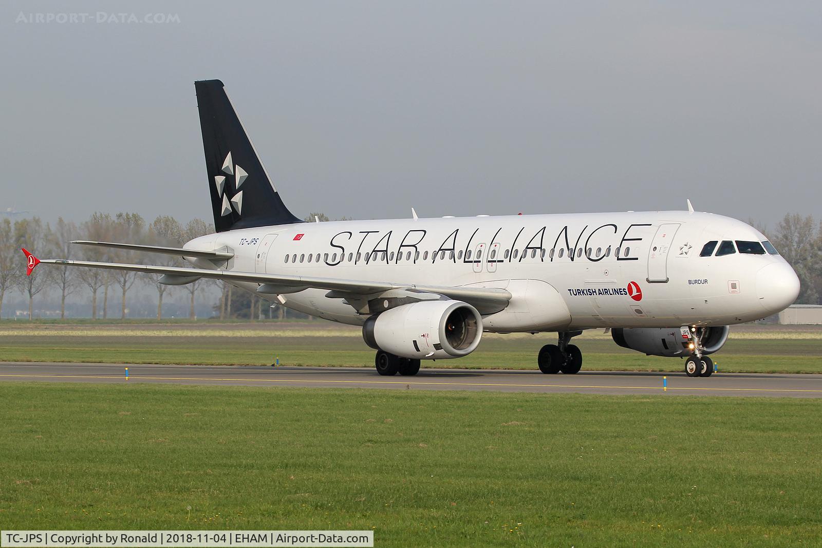 TC-JPS, 2008 Airbus A320-232 C/N 3718, at spl