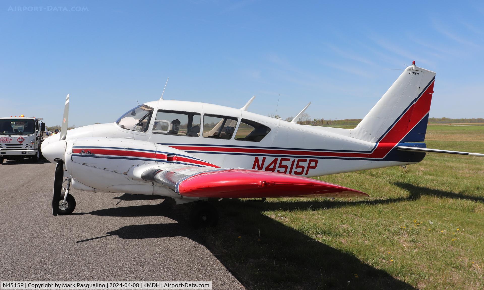 N4515P, 1960 Piper PA-23-250 Aztec C/N 27-18, Piper PA-23-250