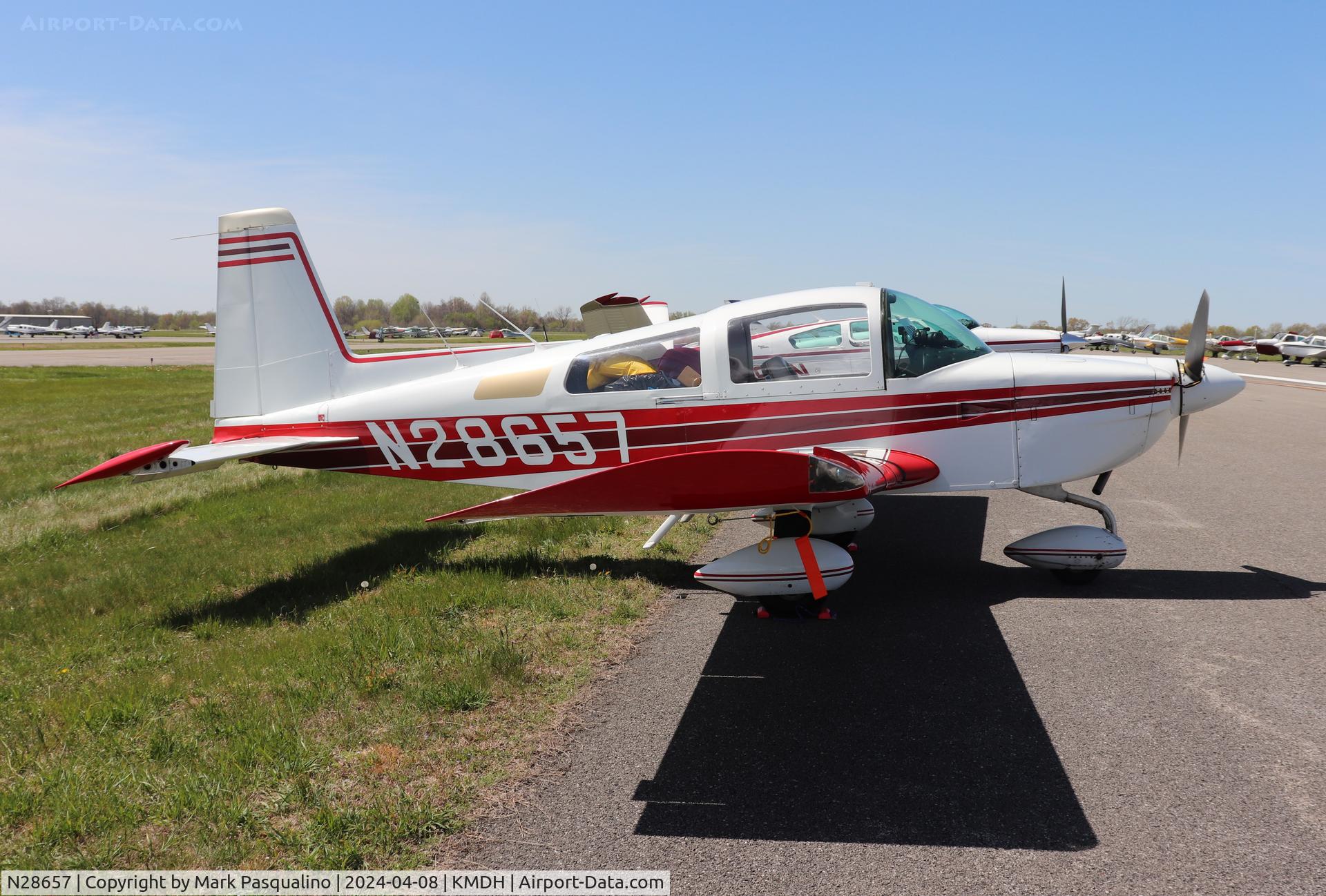 N28657, 1978 Grumman American AA-5B Tiger C/N AA5B0733, Grumman American AA-5B