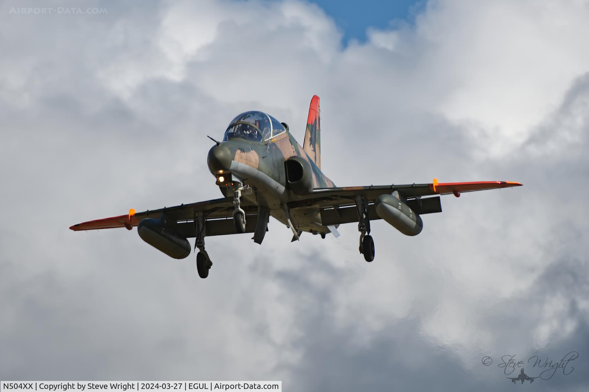 N504XX, 1992 BAE Systems Hawk Mk.67 (T-59) C/N 378/6K009, RAF Lakenheath, Suffolk UK