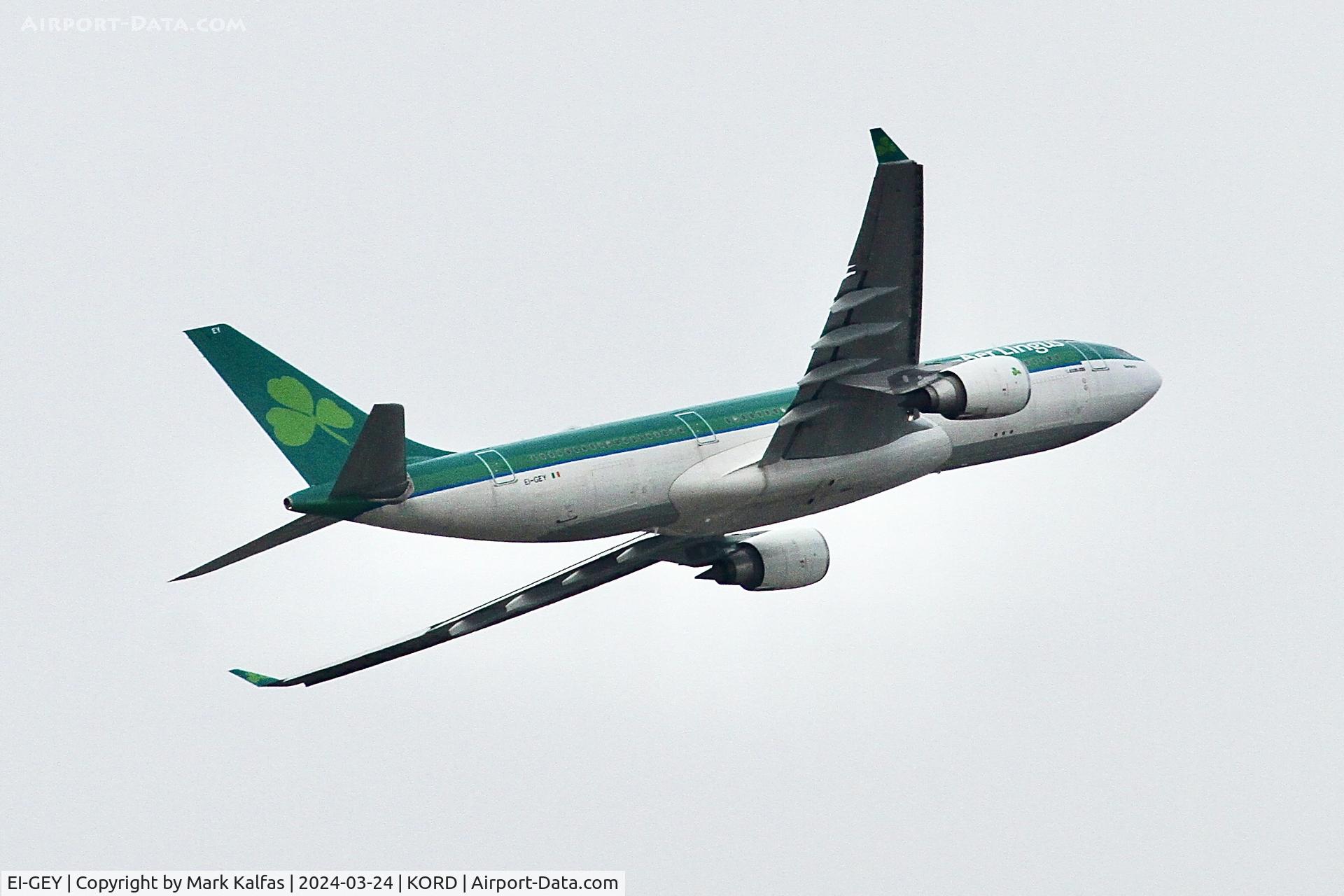 EI-GEY, 2001 Airbus A330-202 C/N 441, A332 Aer Lingus Airbus A330-202 EI-GEY  