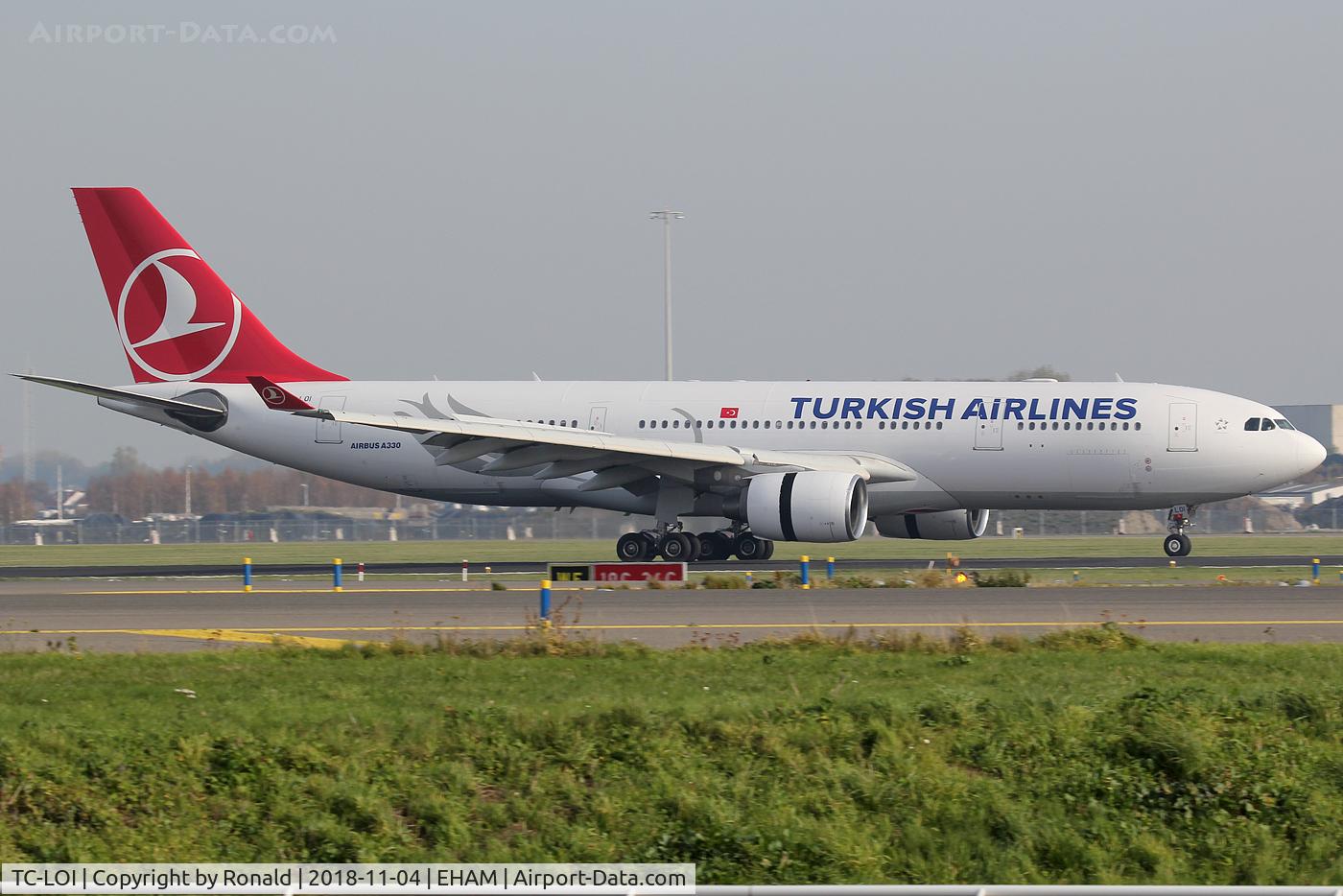 TC-LOI, 2011 Airbus A330-223 C/N 1221, at spl