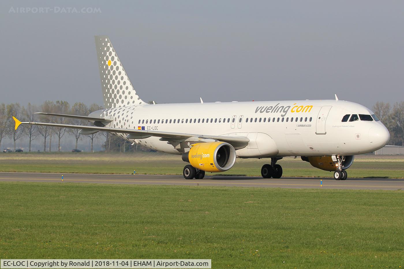 EC-LOC, 2011 Airbus A320-214 C/N 4855, at spl