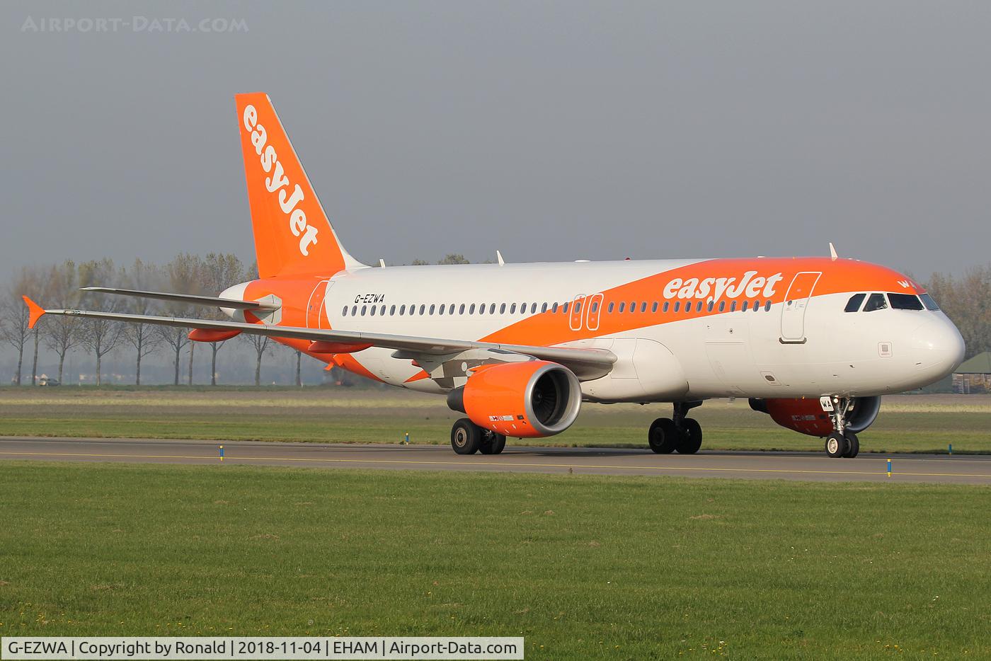G-EZWA, 2012 Airbus A320-214 C/N 5201, atspl