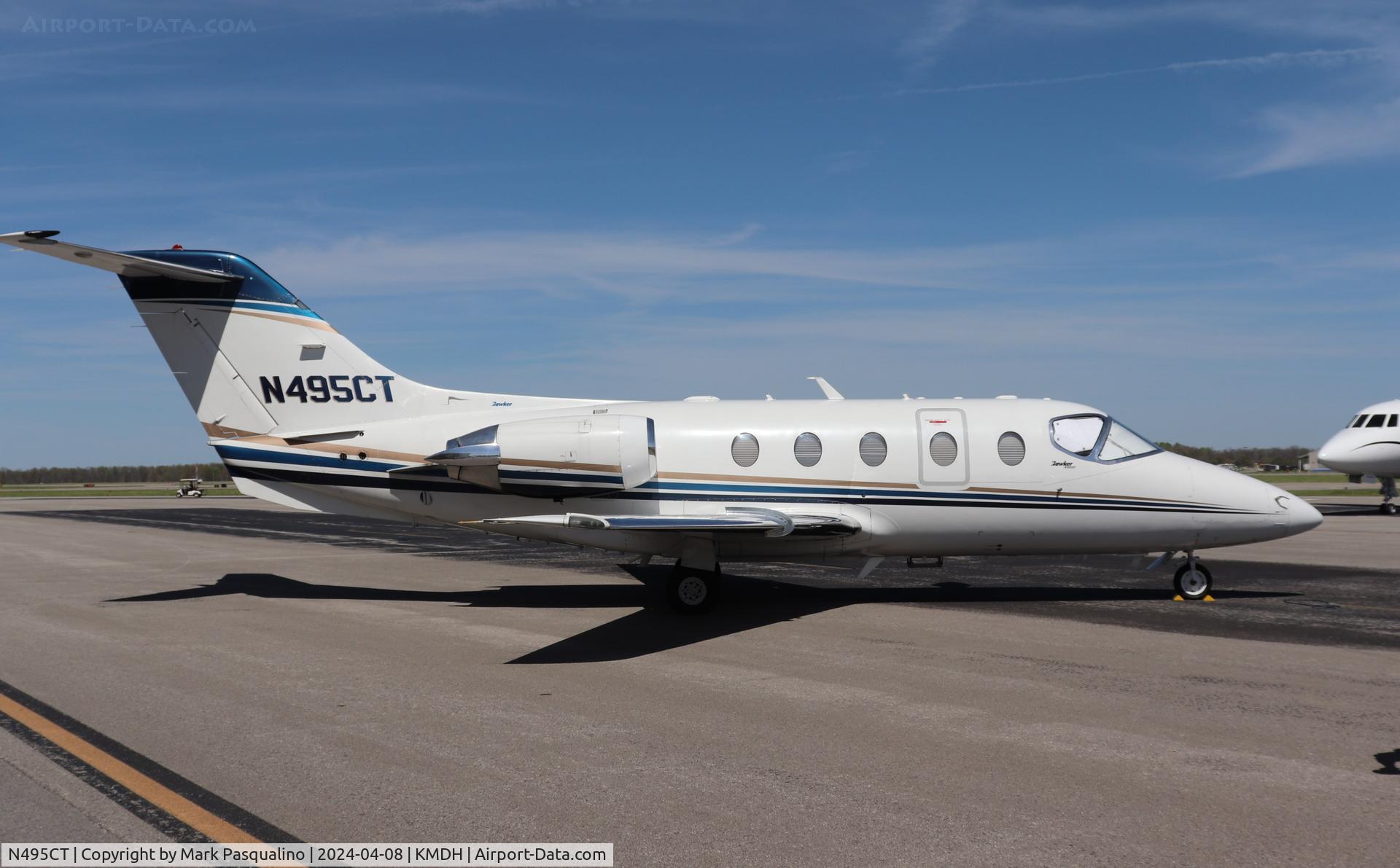 N495CT, Hawker Beechcraft 400A Beechjet C/N RK-547, Beech 400A