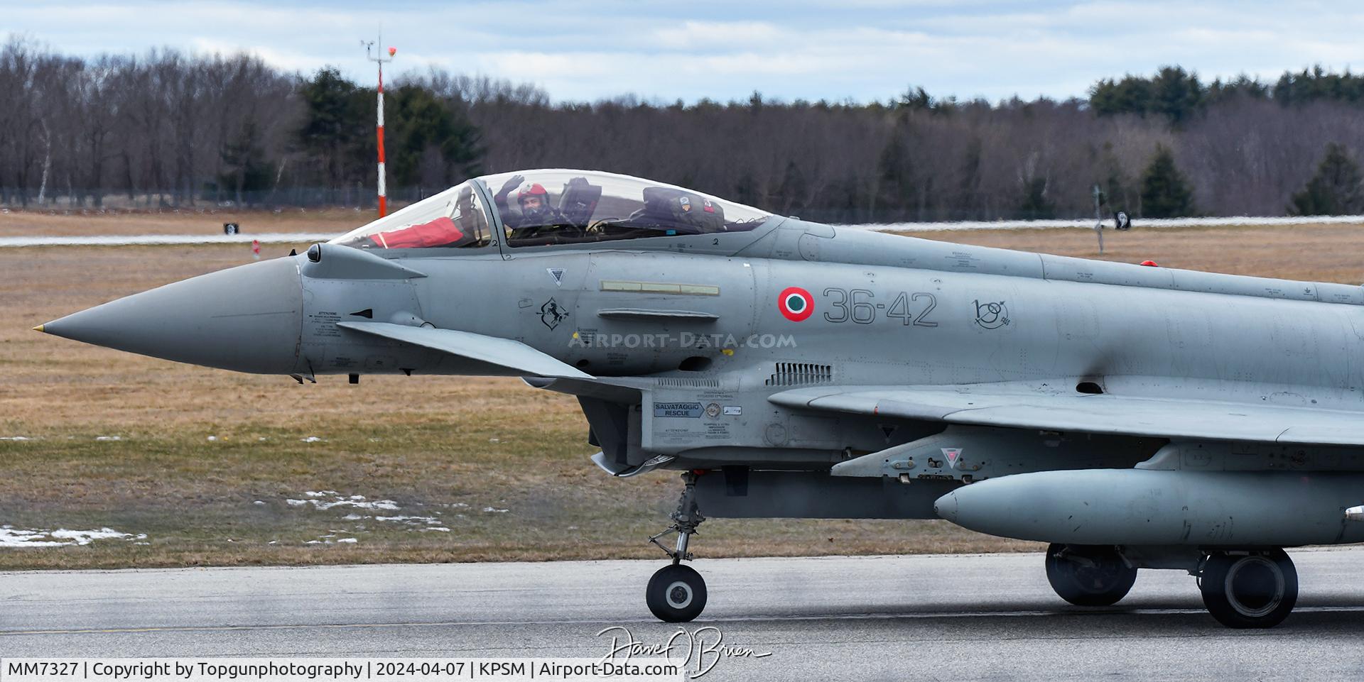 MM7327, Eurofighter Typhonn F2000A C/N IS059, Italian Air Force Lead IAM3601