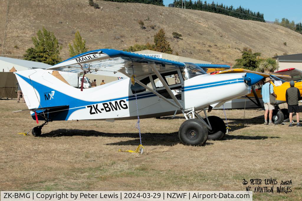 ZK-BMG, 1995 Maule MX-7-180A Sportplane C/N 20047C, I D Galloway, Wanaka