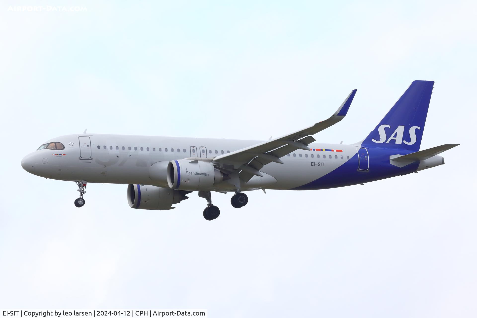 EI-SIT, 2022 Airbus A320-251N C/N 10937, Copenhagen 12.4.2024