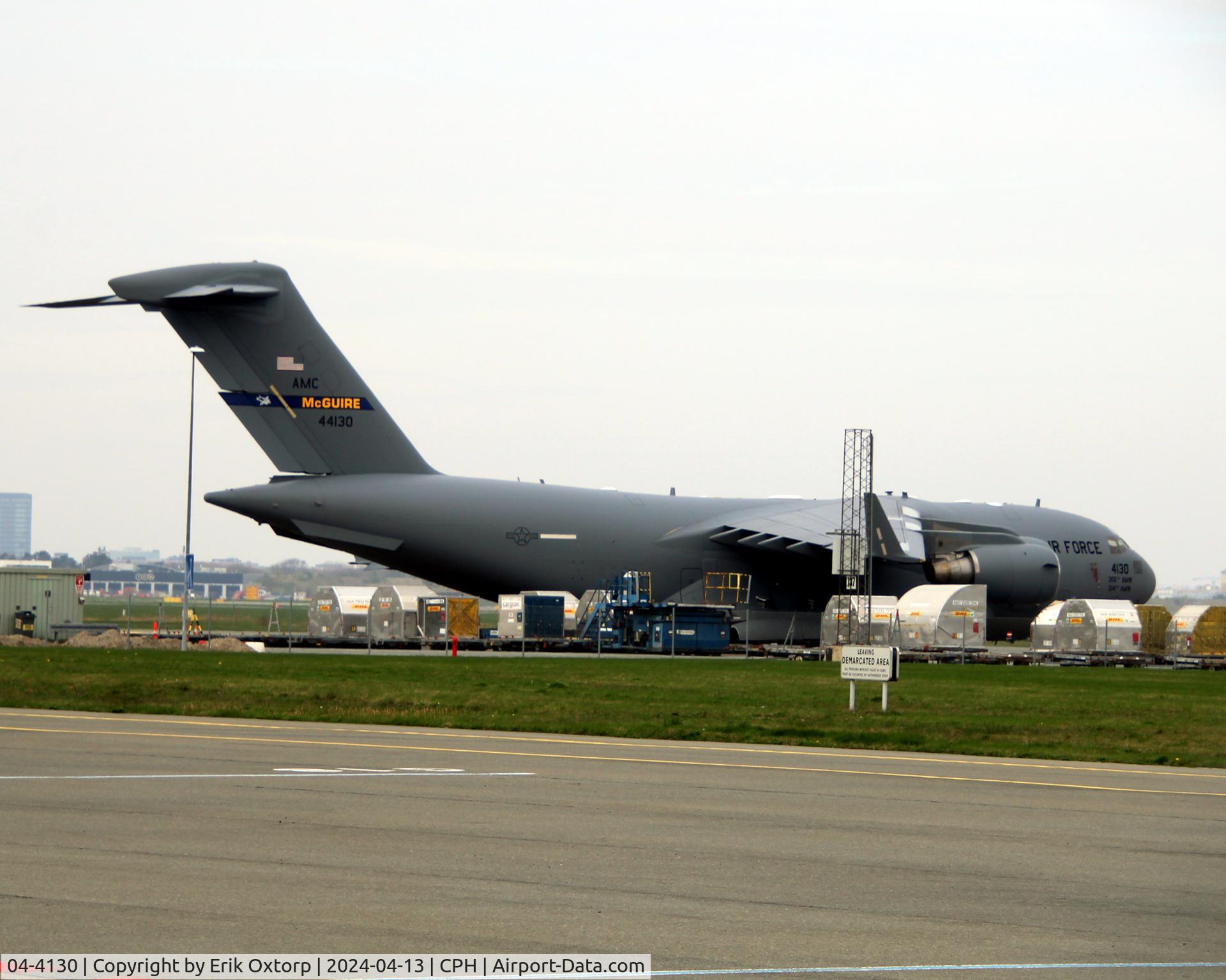 04-4130, 2004 Boeing C-17A Globemaster III C/N P-130, 04-4130 in CPH