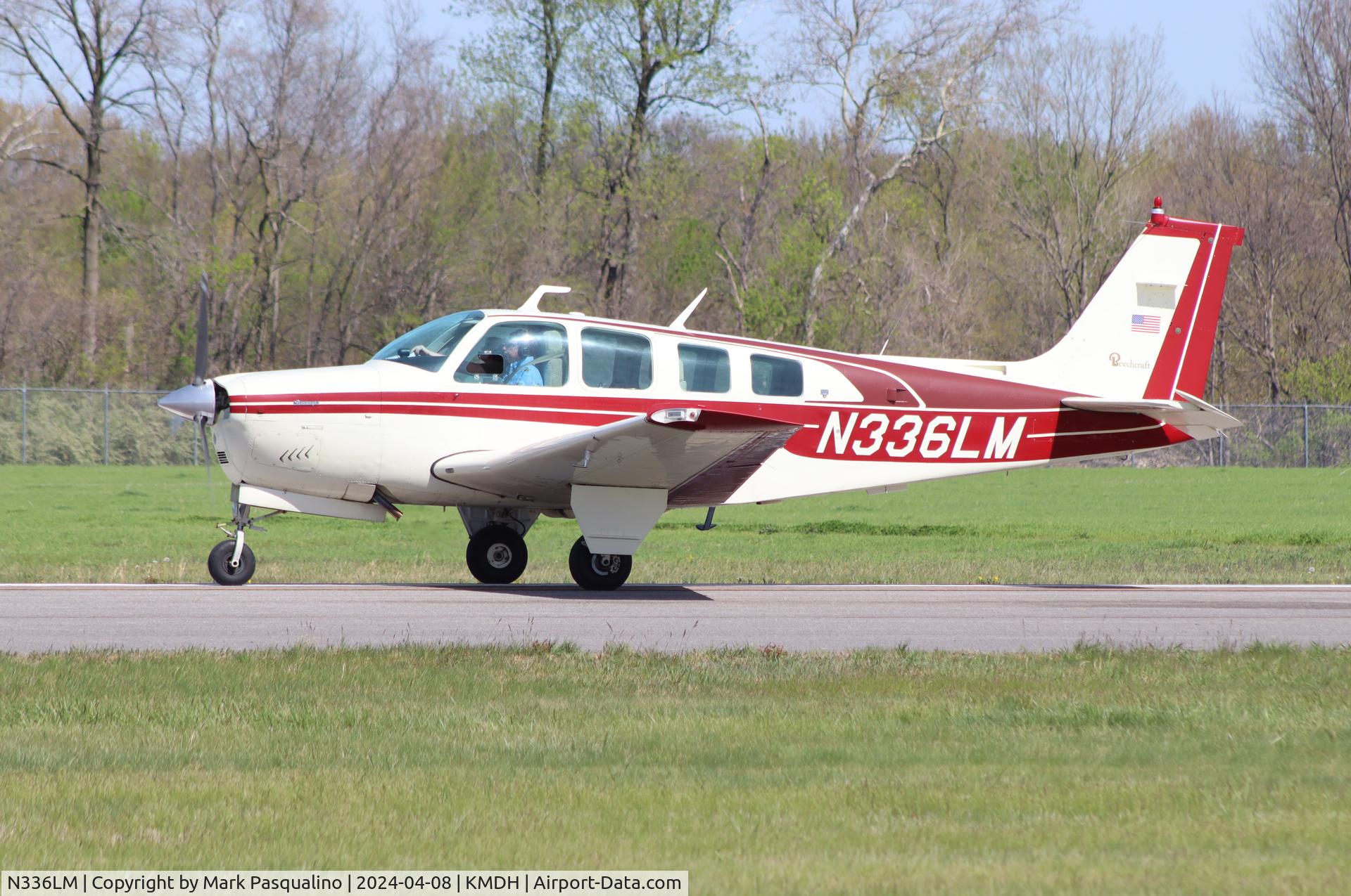 N336LM, 1979 Beech A36 Bonanza 36 C/N E-1587, Beech A36