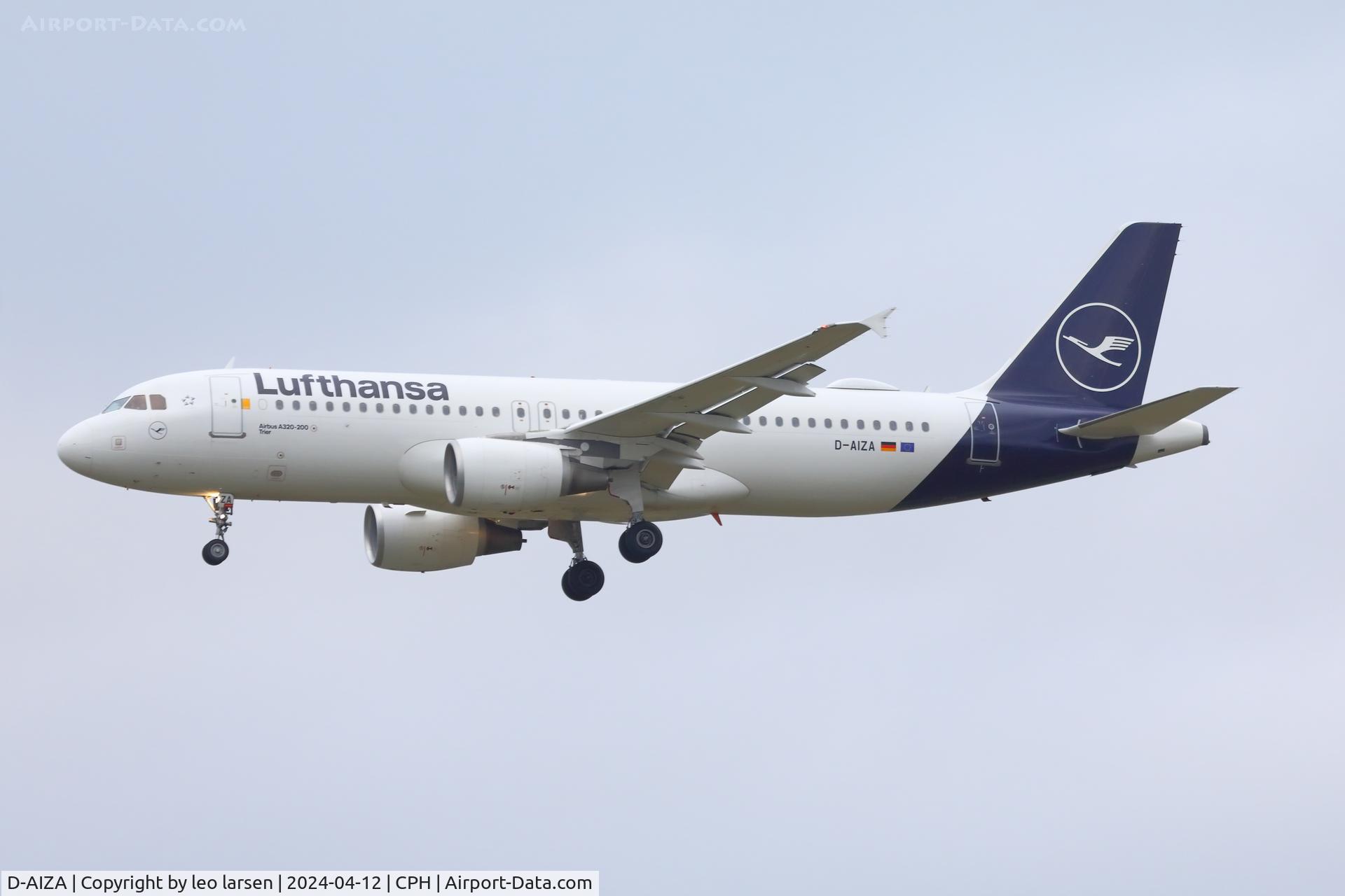 D-AIZA, 2009 Airbus A320-214 C/N 4097, Copenhagen 12.4.2024