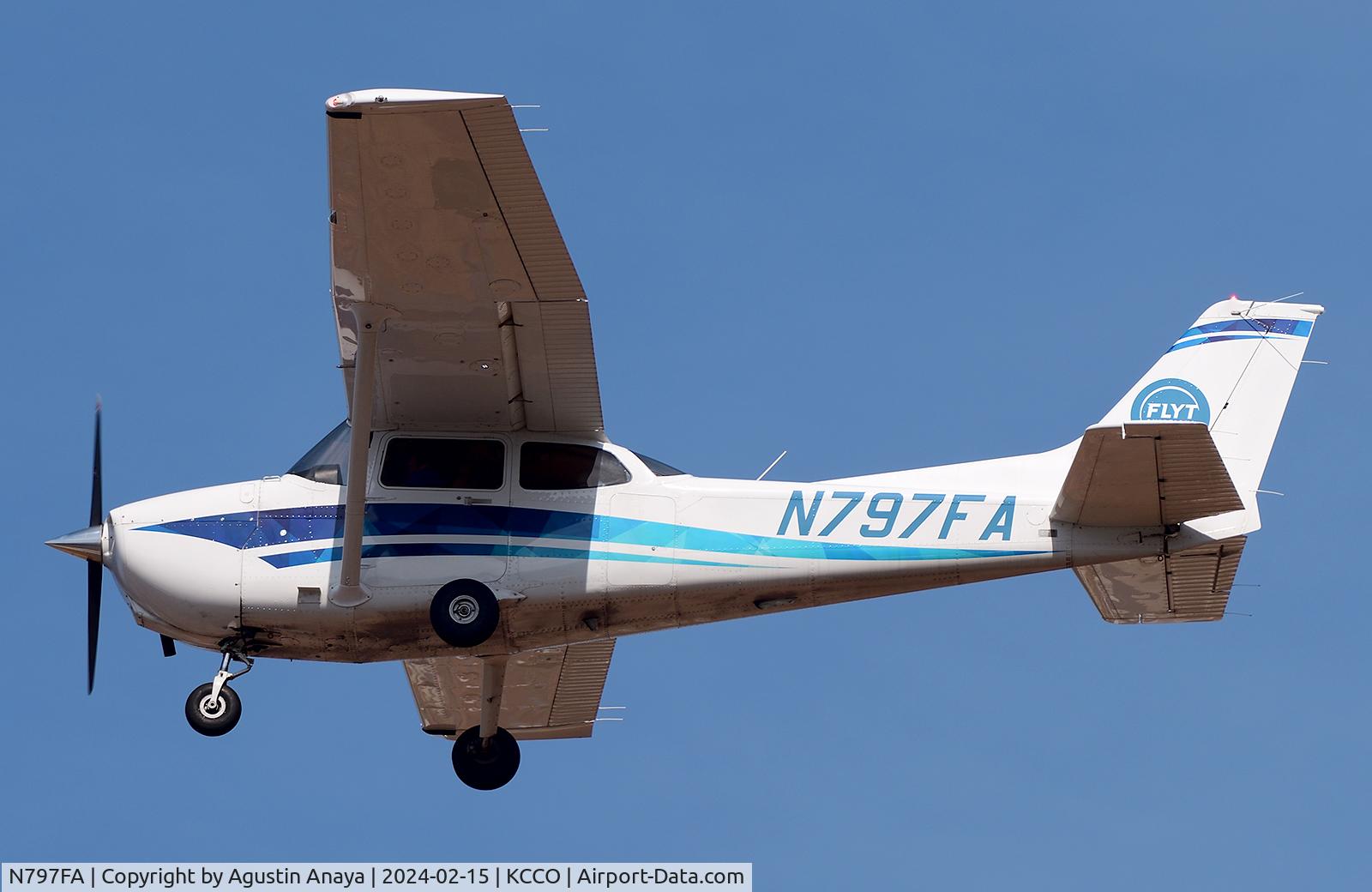 N797FA, 2021 cessna 172S Skyhawk SP C/N 172S12728, Touch and gos at KCCO