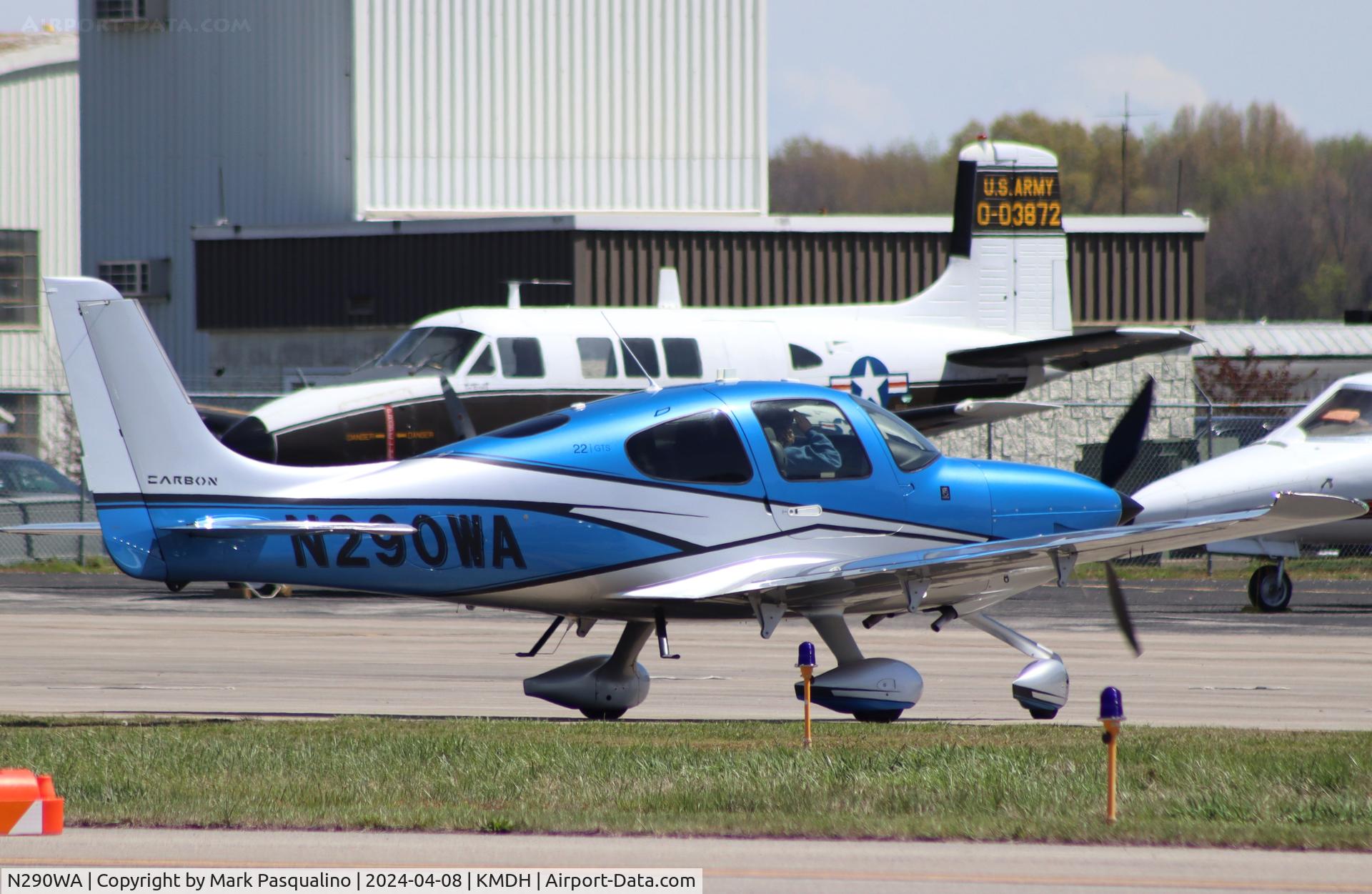 N290WA, 2017 Cirrus SR22 C/N 4494, Cirrus SR22