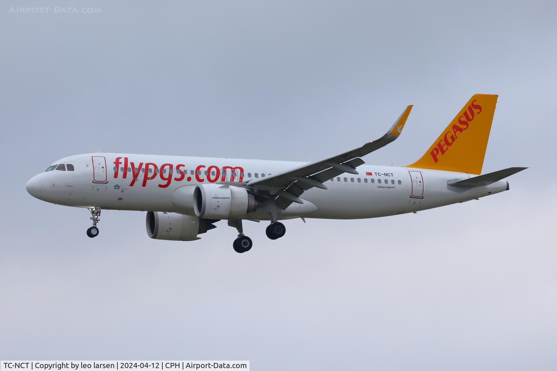 TC-NCT, 2021 Airbus A320-251 Neo C/N 10269, Copenhagen 12.4.2024