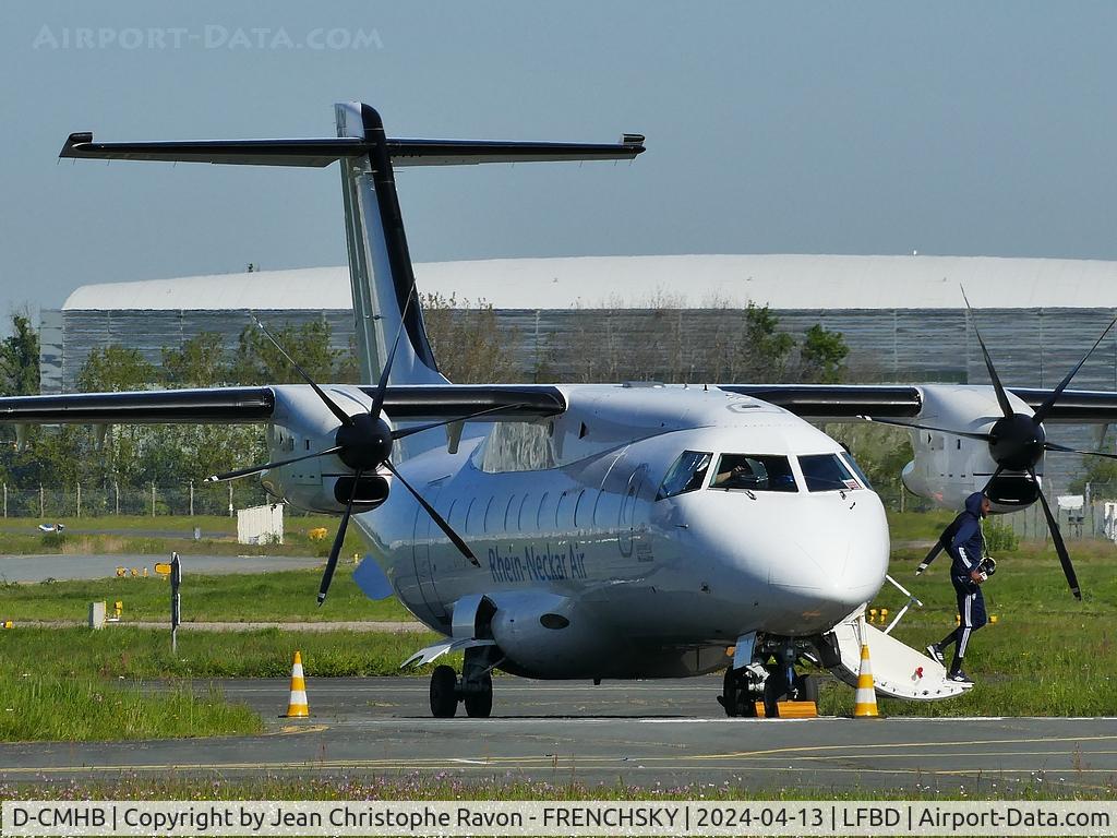 D-CMHB, 2001 Dornier 328-100 C/N 3110, Bastia (BIA) Bordeaux (BOD) ELG1905 charter Bastia Football team