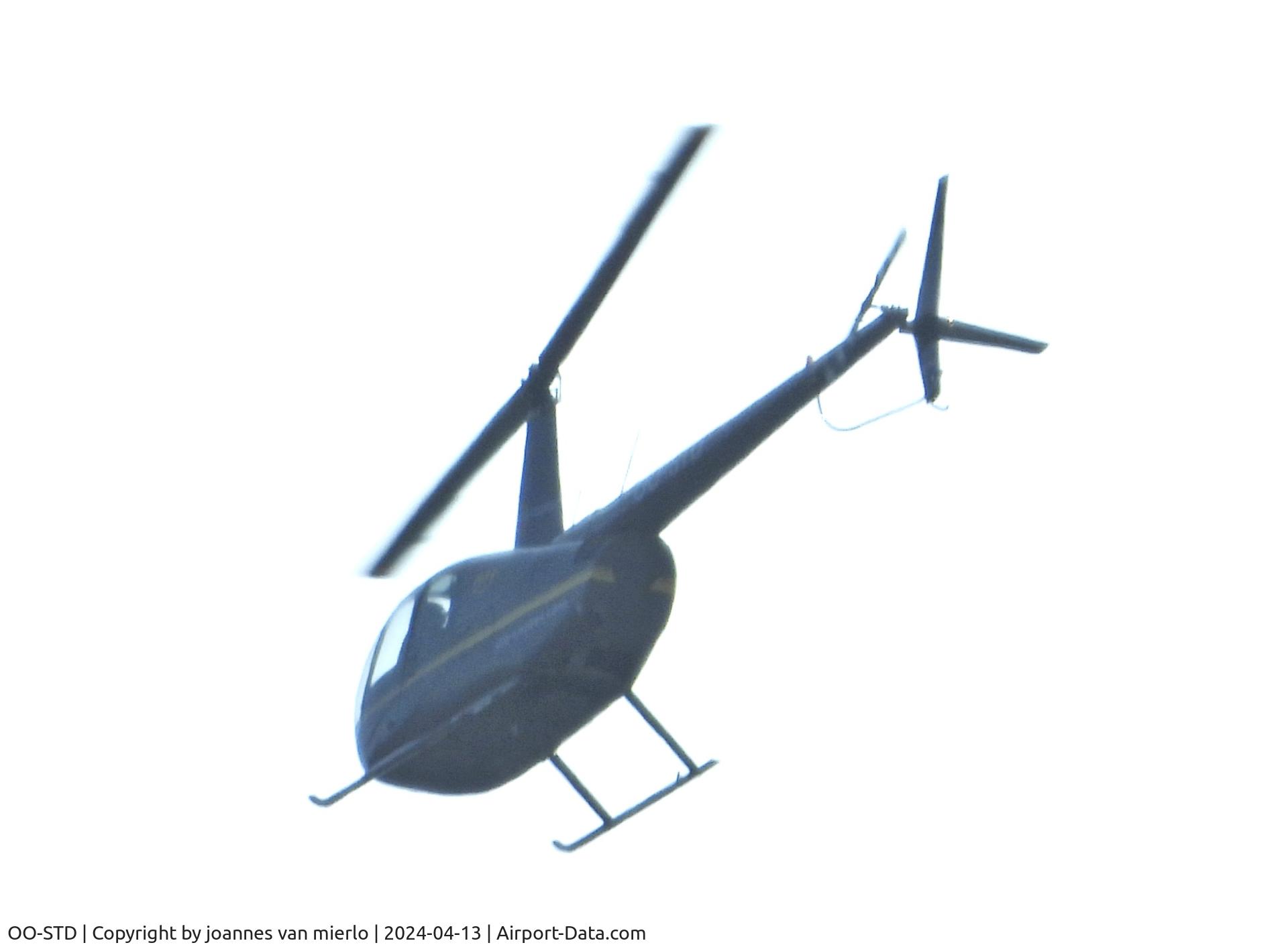 OO-STD, 2009 Robinson R44 Raven C/N 2019, Over Ghent, Belgium