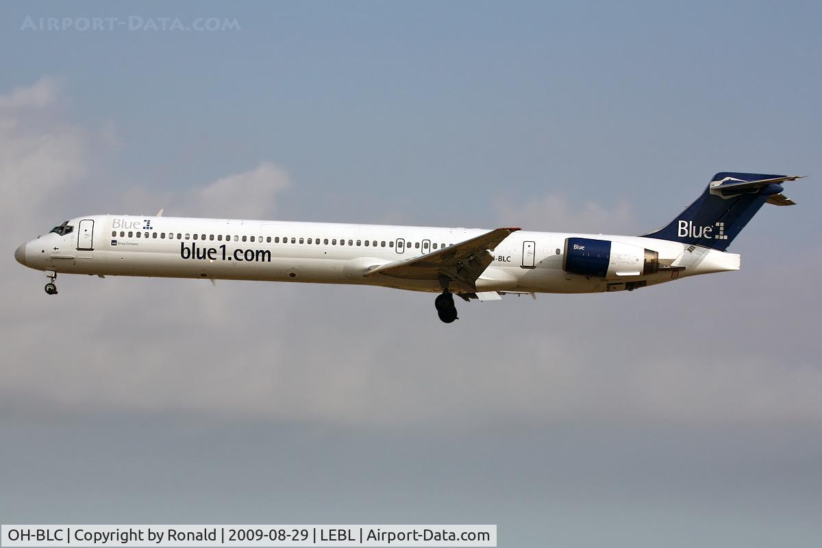 OH-BLC, 1996 McDonnell Douglas MD-90-30 C/N 53459, at bcn