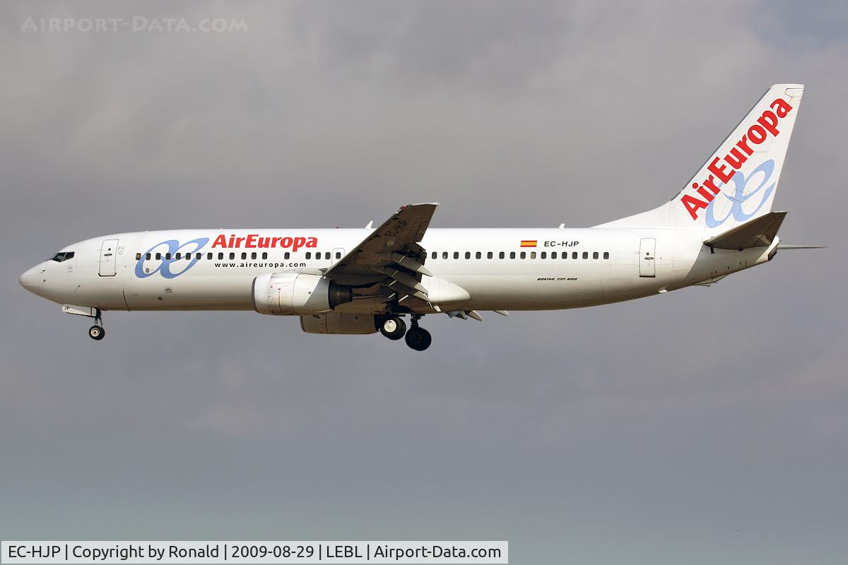 EC-HJP, 2000 Boeing 737-85P C/N 28535, at bcn