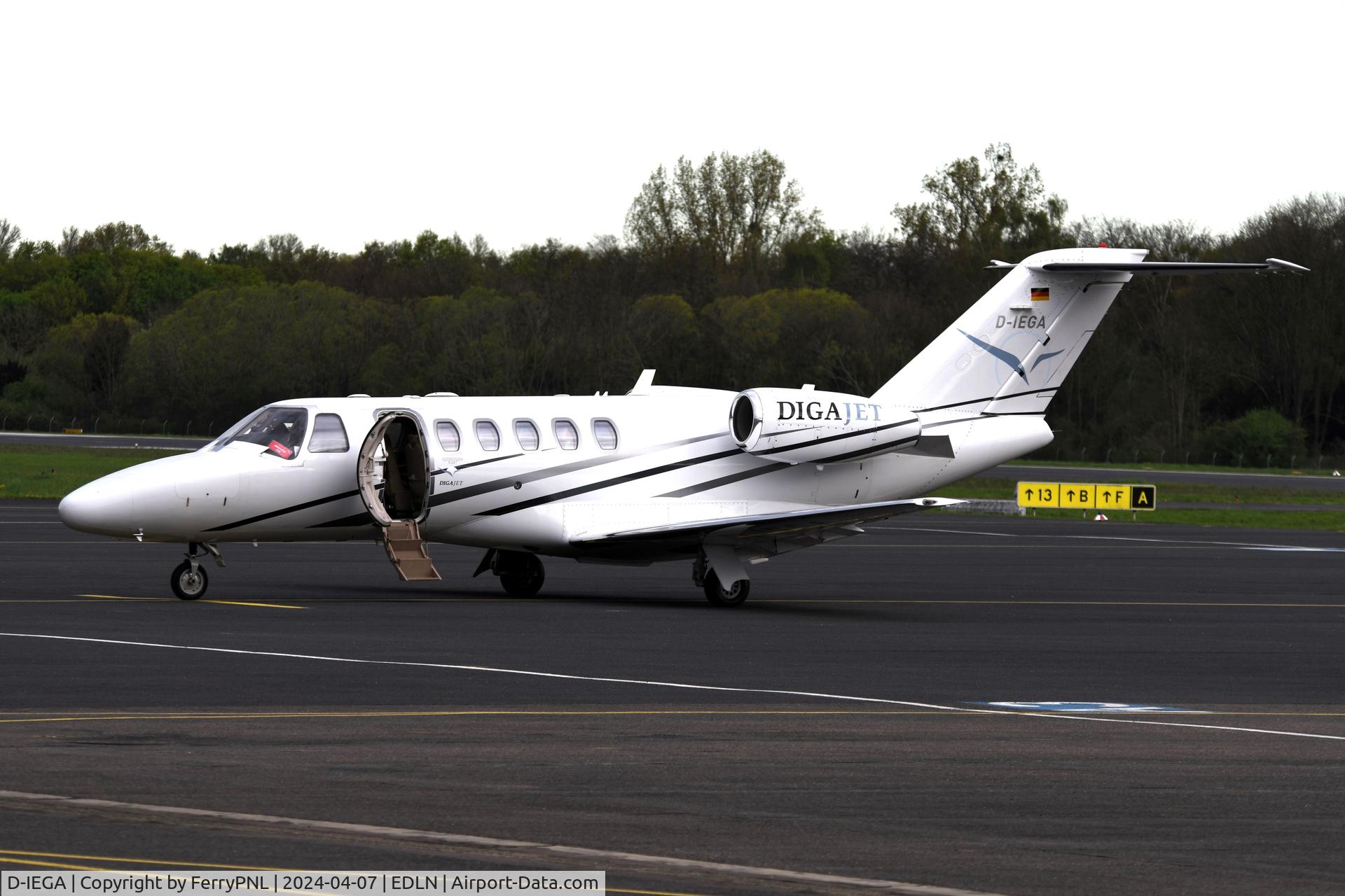 D-IEGA, 2008 Cessna 525A CitationJet CJ2+ C/N 525A-0398, Digajet Ce525A