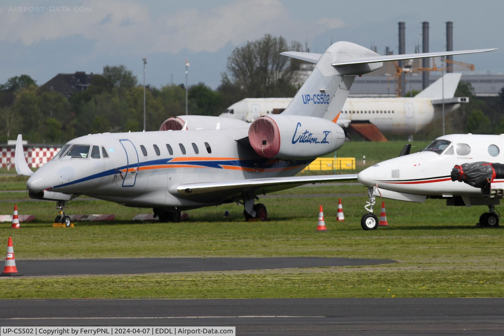 UP-CS502, 2007 Cessna 750 Citation X Citation X C/N 750-0277, Fly Jet KZ Ce750 stored in DUS