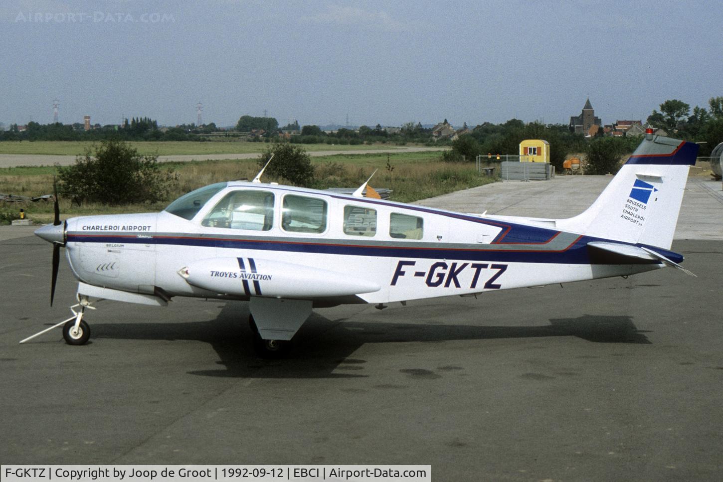 F-GKTZ, Beech A36 Bonanza 36 C/N E-2274, phot by Marijn Aarts