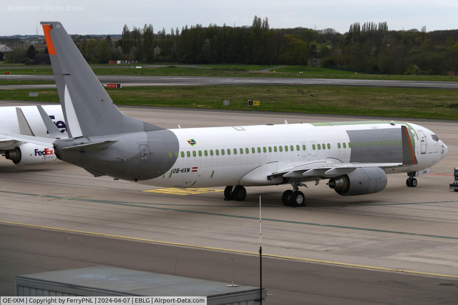 OE-IXM, 2006 Boeing 737-8EH(BCF)(WL) C/N 34474, ASL B738 converted freighter awaiting future assignments