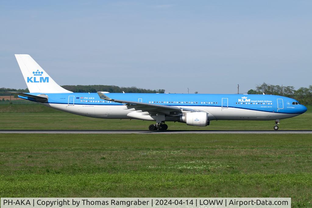 PH-AKA, 2012 Airbus A330-303 C/N 1287, KLM - Royal Dutch Airlines Airbus A330-300