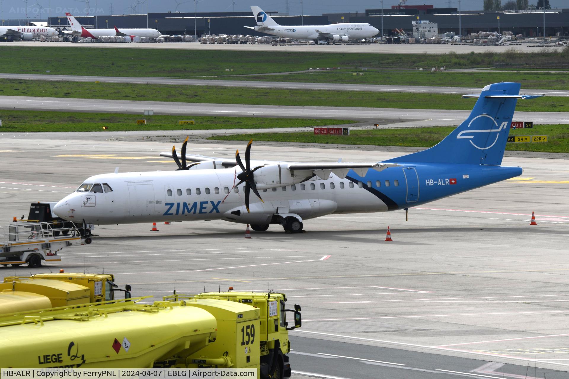 HB-ALR, 1998 ATR 72-500 (72-212A) C/N 585, Zimex ATR72 freighter