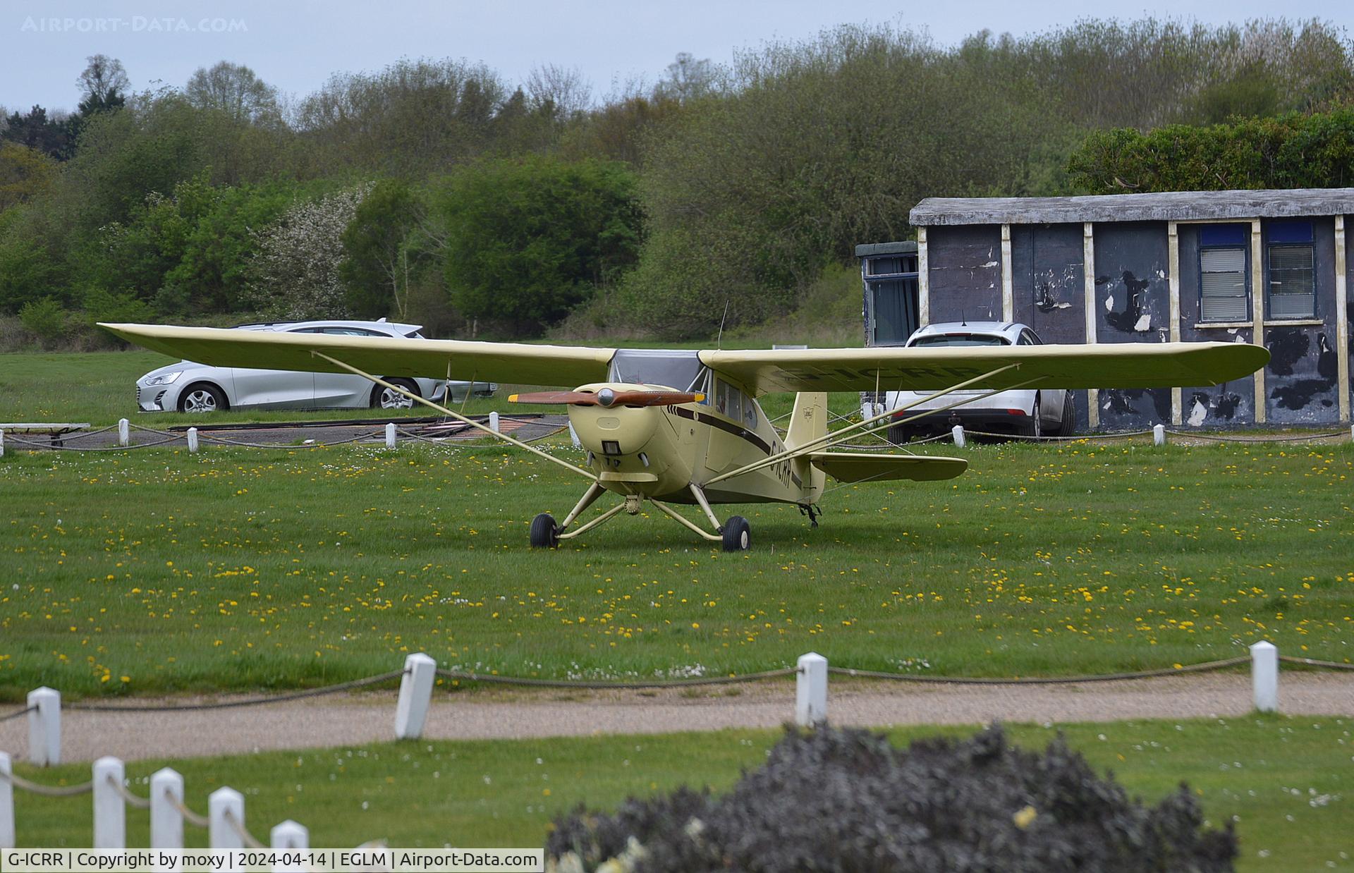 G-ICRR, 1947 Aeronca 11AC Chief C/N 11AC-1605, Aeronca 11AC at White Waltham. Ex EI-CRR