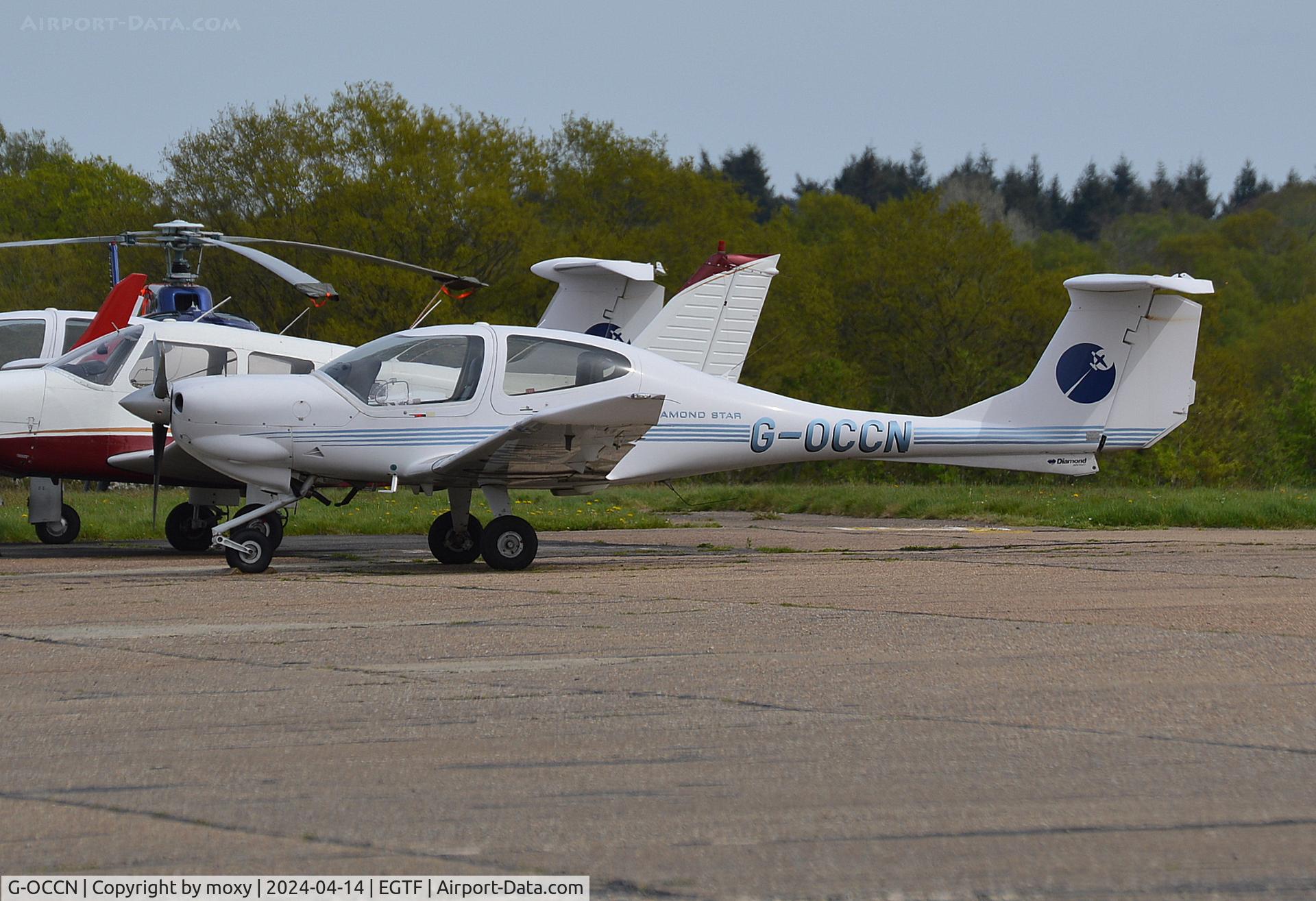 G-OCCN, 2006 Diamond DA-40D Diamond Star C/N D4.241, Diamond DA-40D at Fairoaks.