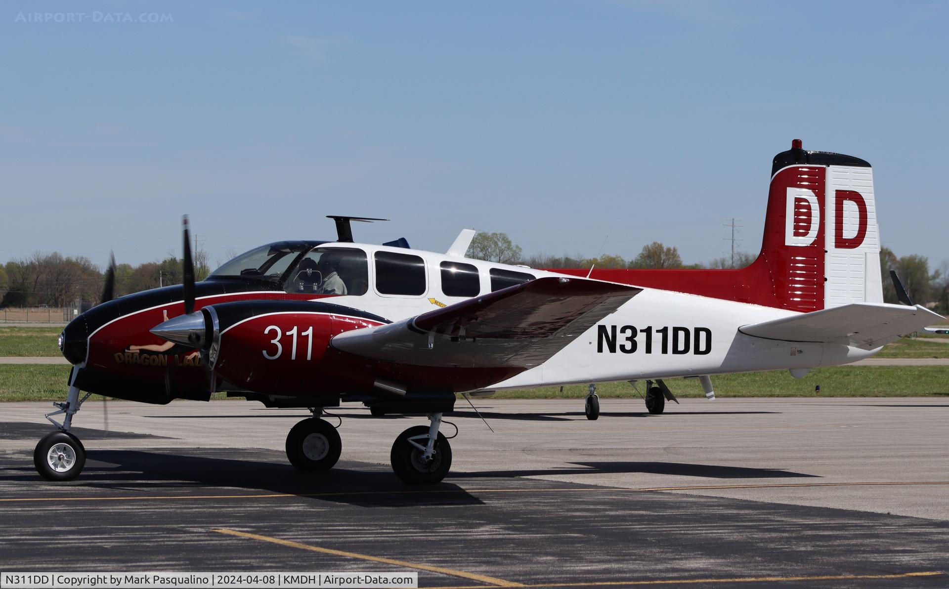 N311DD, 1960 Beech D50E Twin Bonanza C/N DH-311, Beech D50E