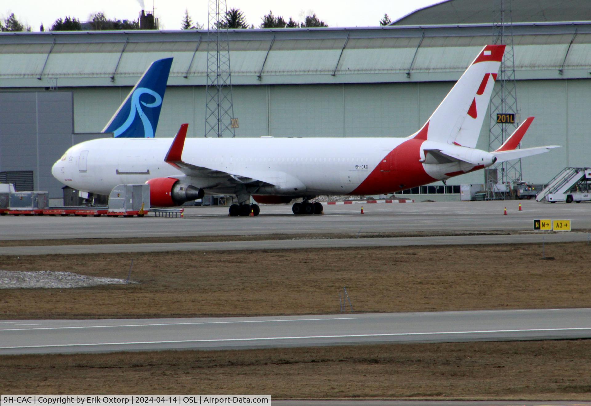 9H-CAC, 1996 Boeing 767-333/ER C/N 25588, 9H-CAC in OSL