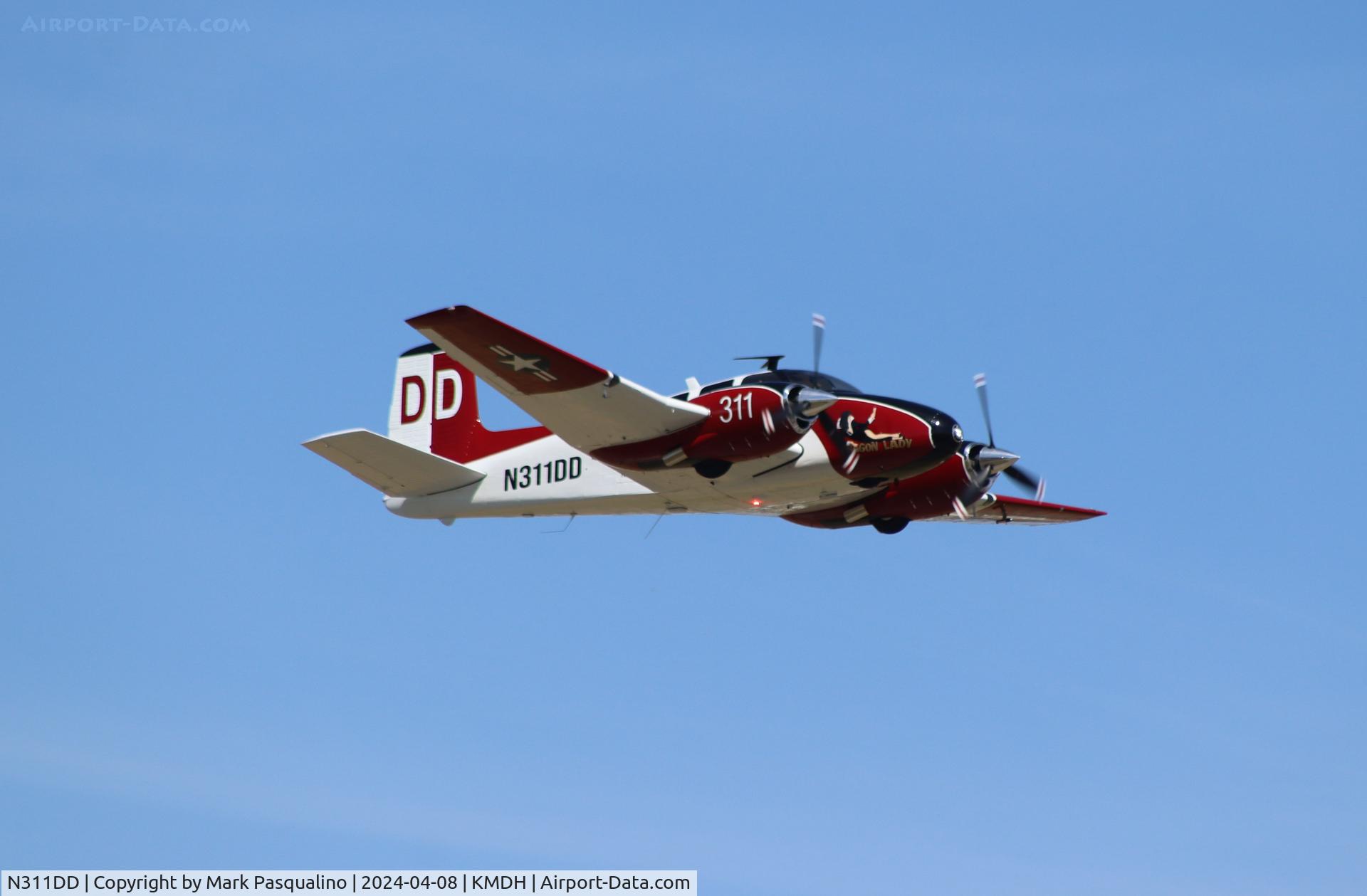 N311DD, 1960 Beech D50E Twin Bonanza C/N DH-311, Beech D50E