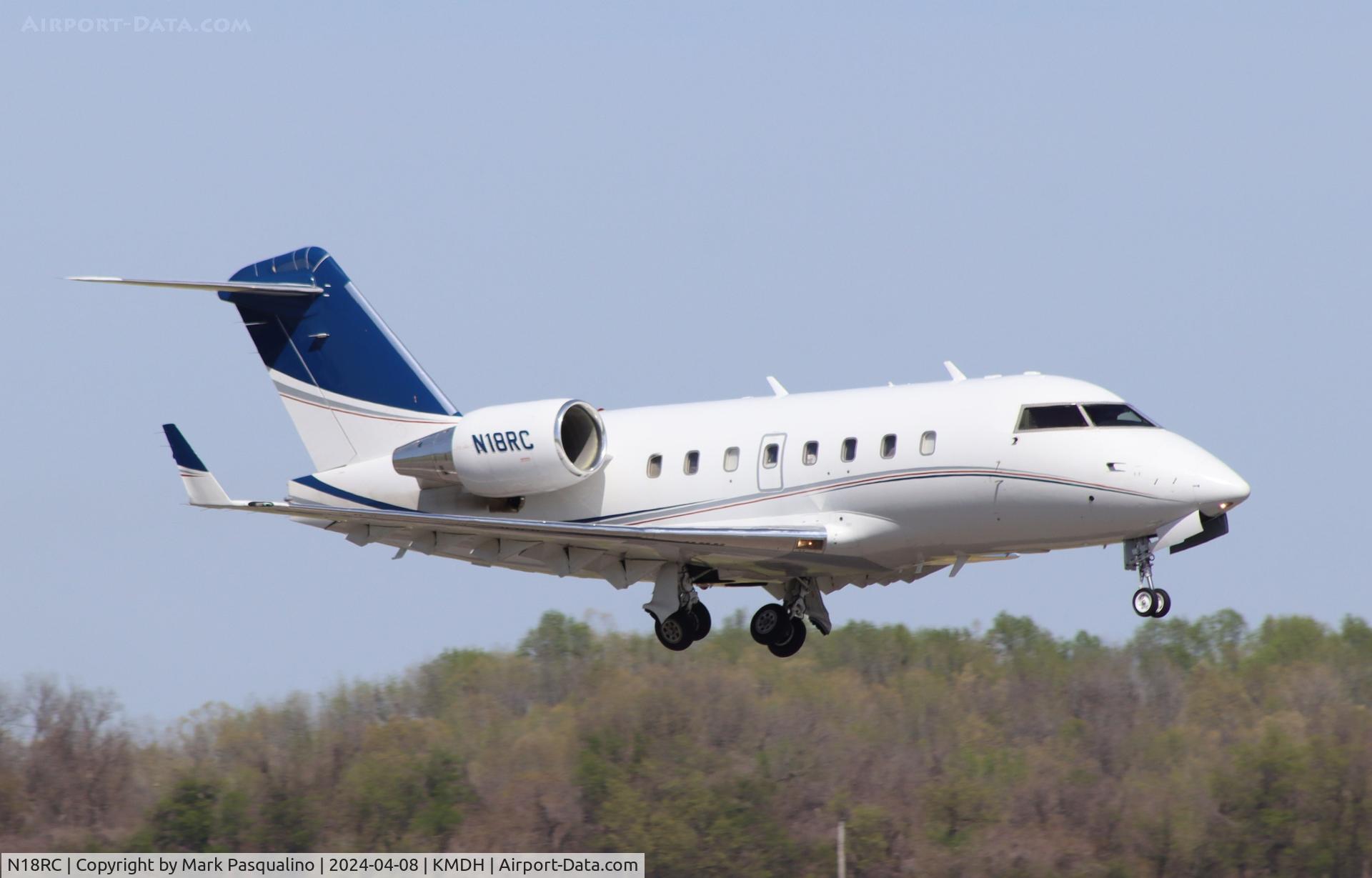N18RC, 1996 Canadair Challenger 604 (CL-600-2B16) C/N 5315, Challenger 604