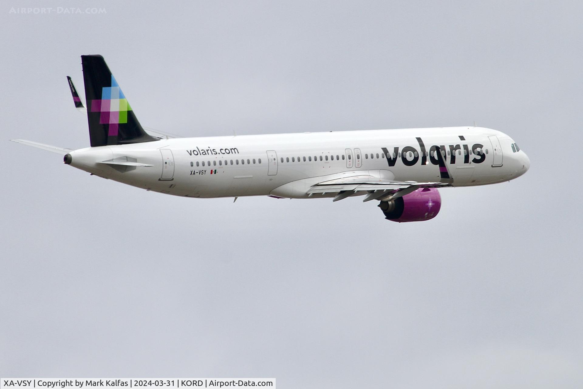 XA-VSY, 2023 Airbus 321-271NX C/N 11178, A21N Volaris Airbus 321-271NX XA-VSY VOI5359 KORD-MMGL