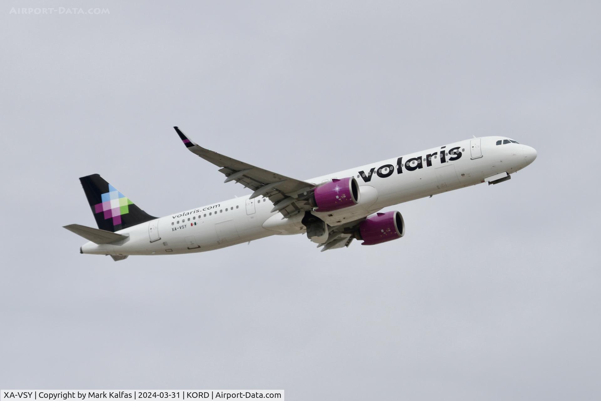 XA-VSY, 2023 Airbus 321-271NX C/N 11178, A21N Volaris Airbus 321-271NX XA-VSY VOI5359 KORD-MMGL