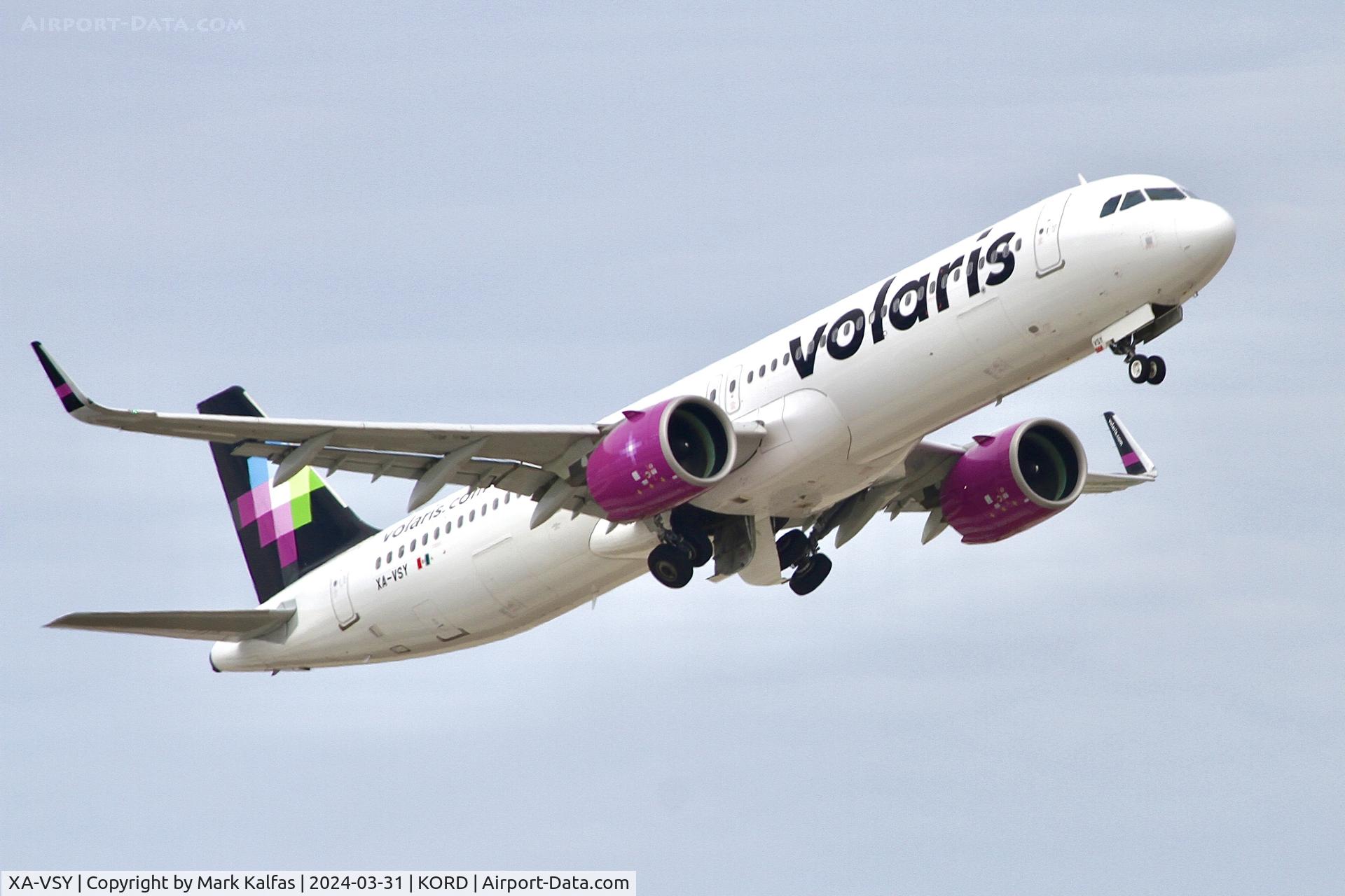 XA-VSY, 2023 Airbus 321-271NX C/N 11178, A21N Volaris Airbus 321-271NX XA-VSY VOI5359 KORD-MMGL