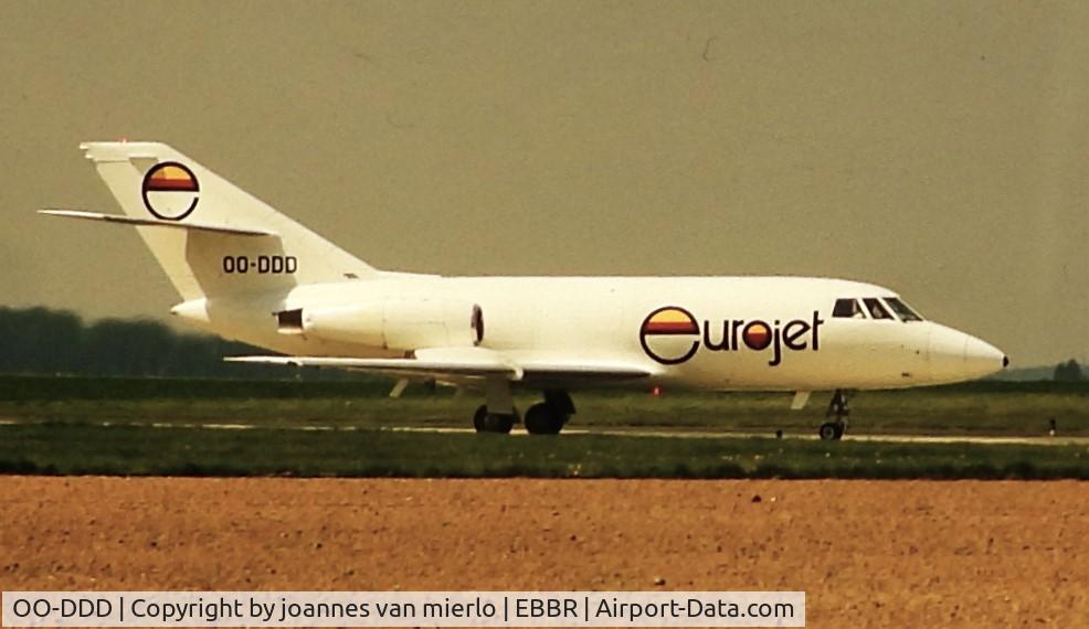 OO-DDD, 1965 Dassault Falcon 20C C/N 11, ex-slide