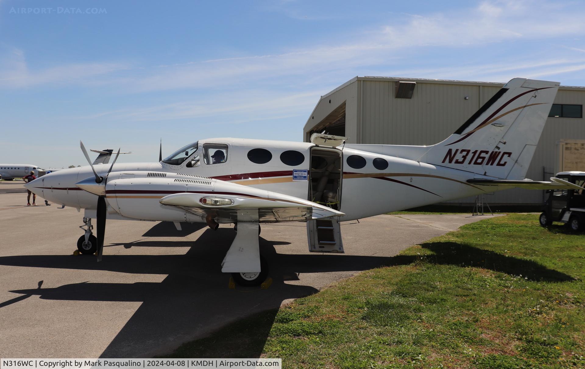 N316WC, Cessna 421C Golden Eagle C/N 421C1047, Cessna 421C