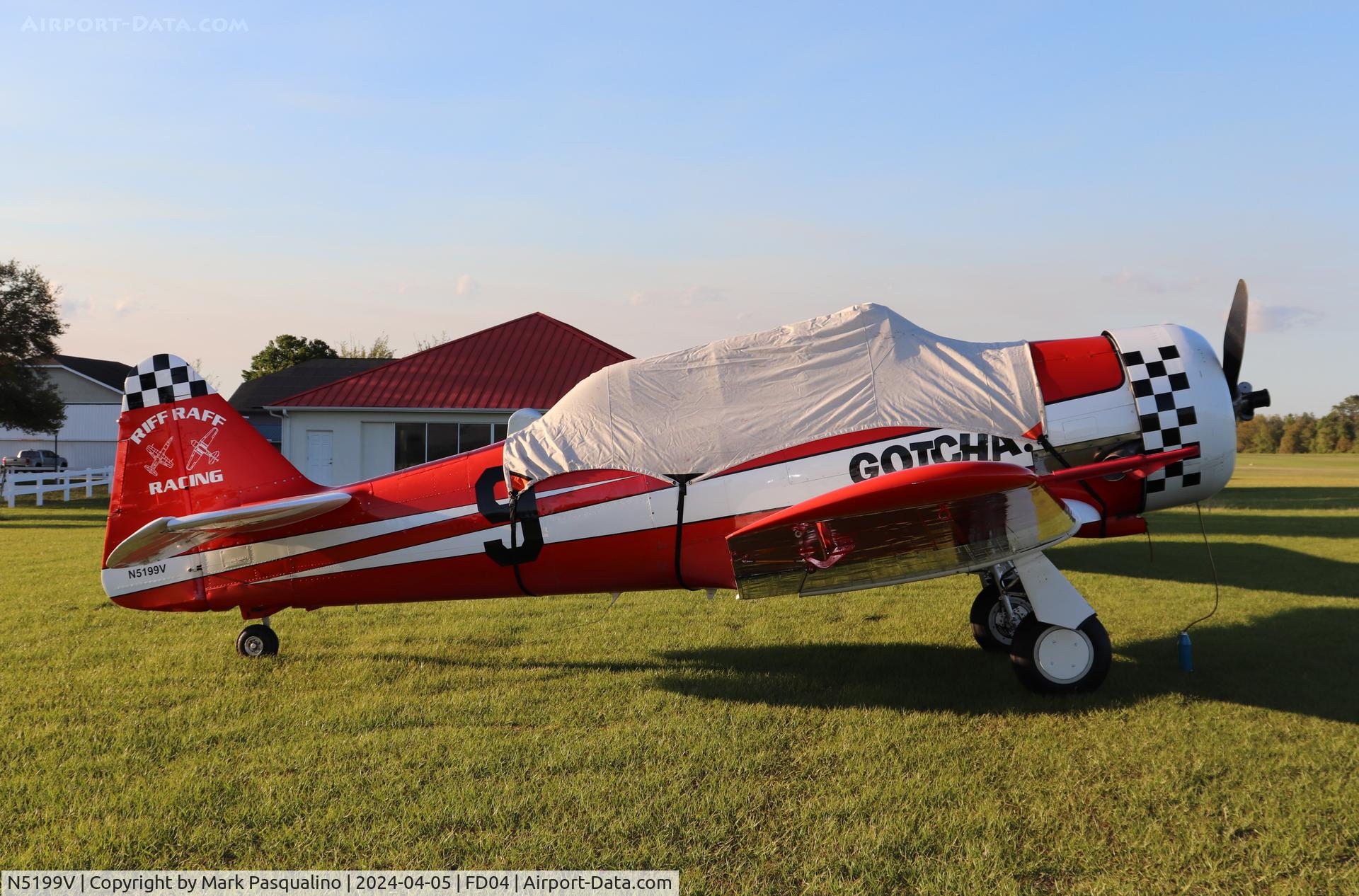 N5199V, 1960 North American SNJ-5 Texan C/N 43875, North American SNJ-5