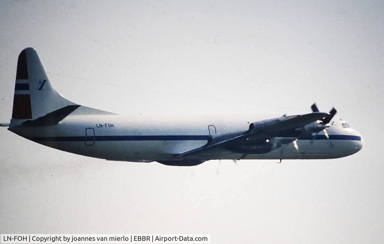 LN-FOH, 1960 Lockheed L-188A(F) Electra C/N 1145, ex-slide