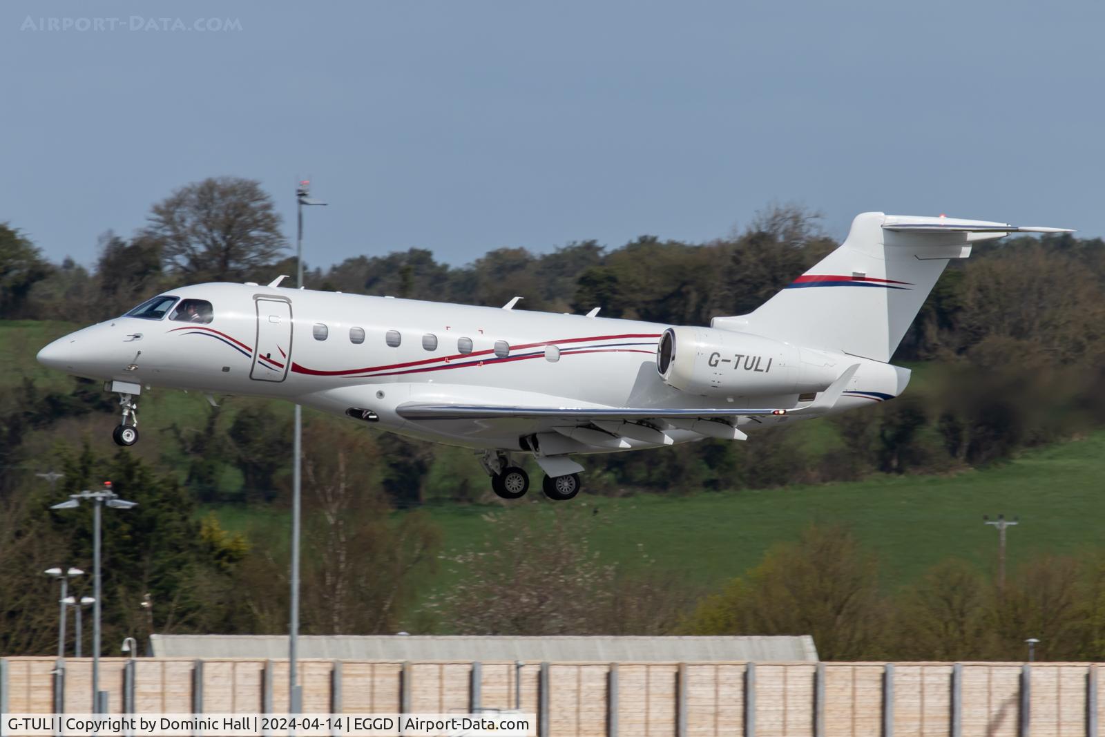 G-TULI, 2015 Embraer EMB-550 Legacy 500 C/N 55000031, BRS 14/04/24