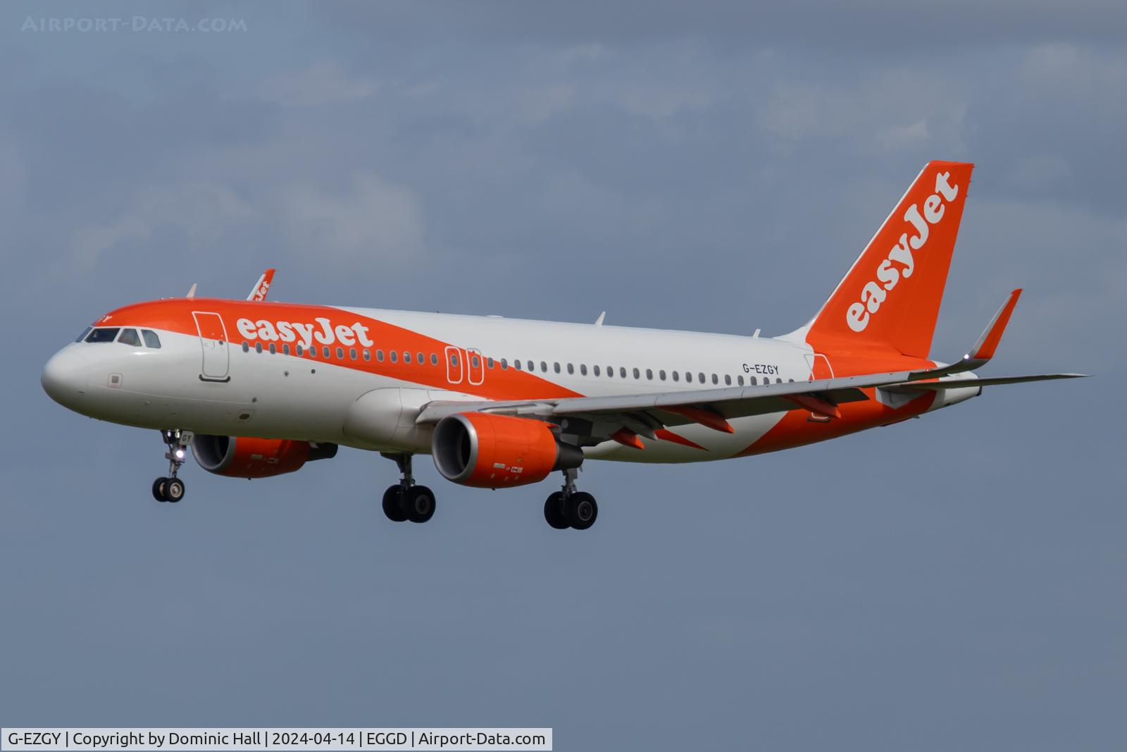 G-EZGY, 2018 Airbus A320-214 C/N 8385, BRS 14/04/24